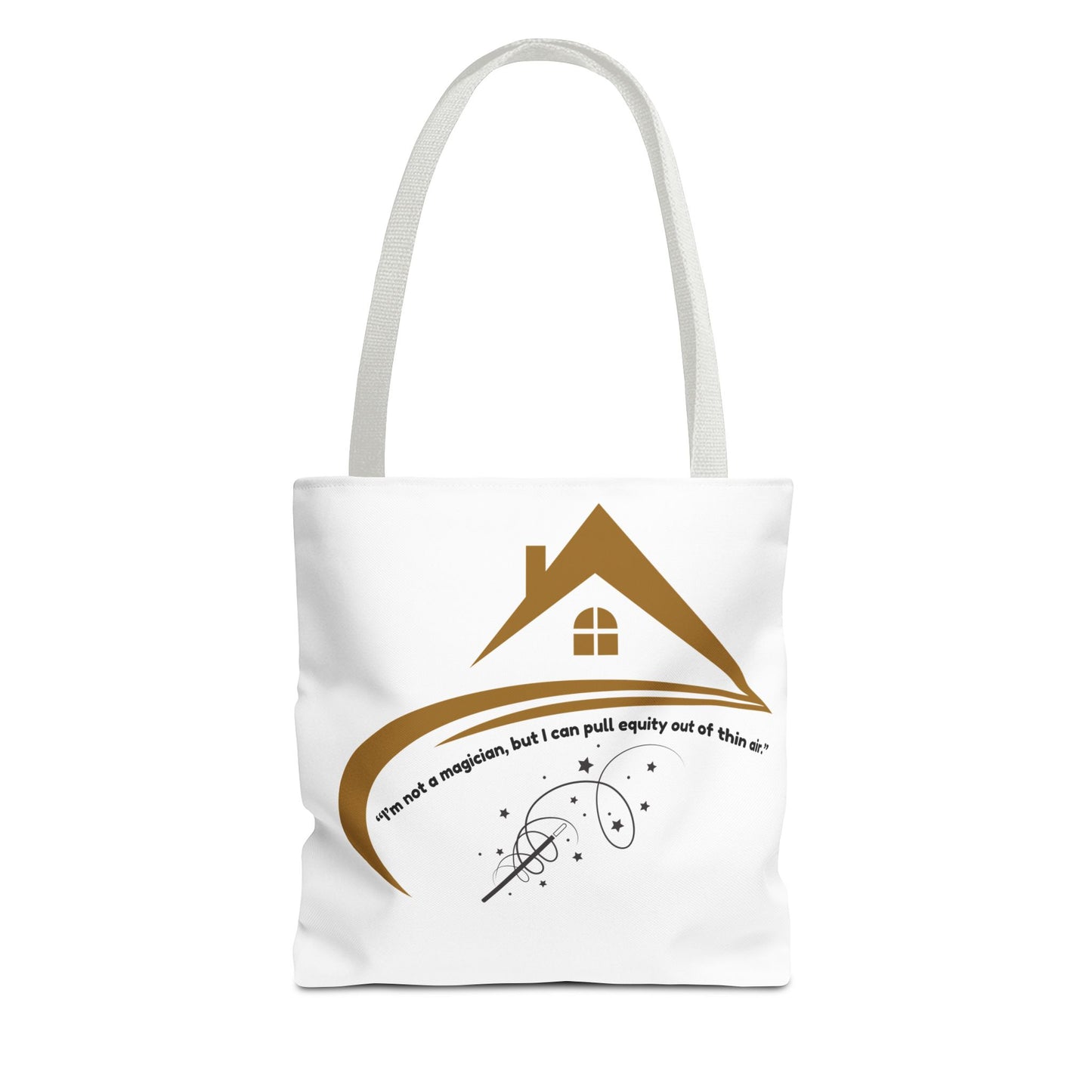 Cosmic Quote Tote Bag, Inspirational Eco-Friendly Bag, Great for Shopping, Gifts for Homeowners, Unique Gift for Housewarming