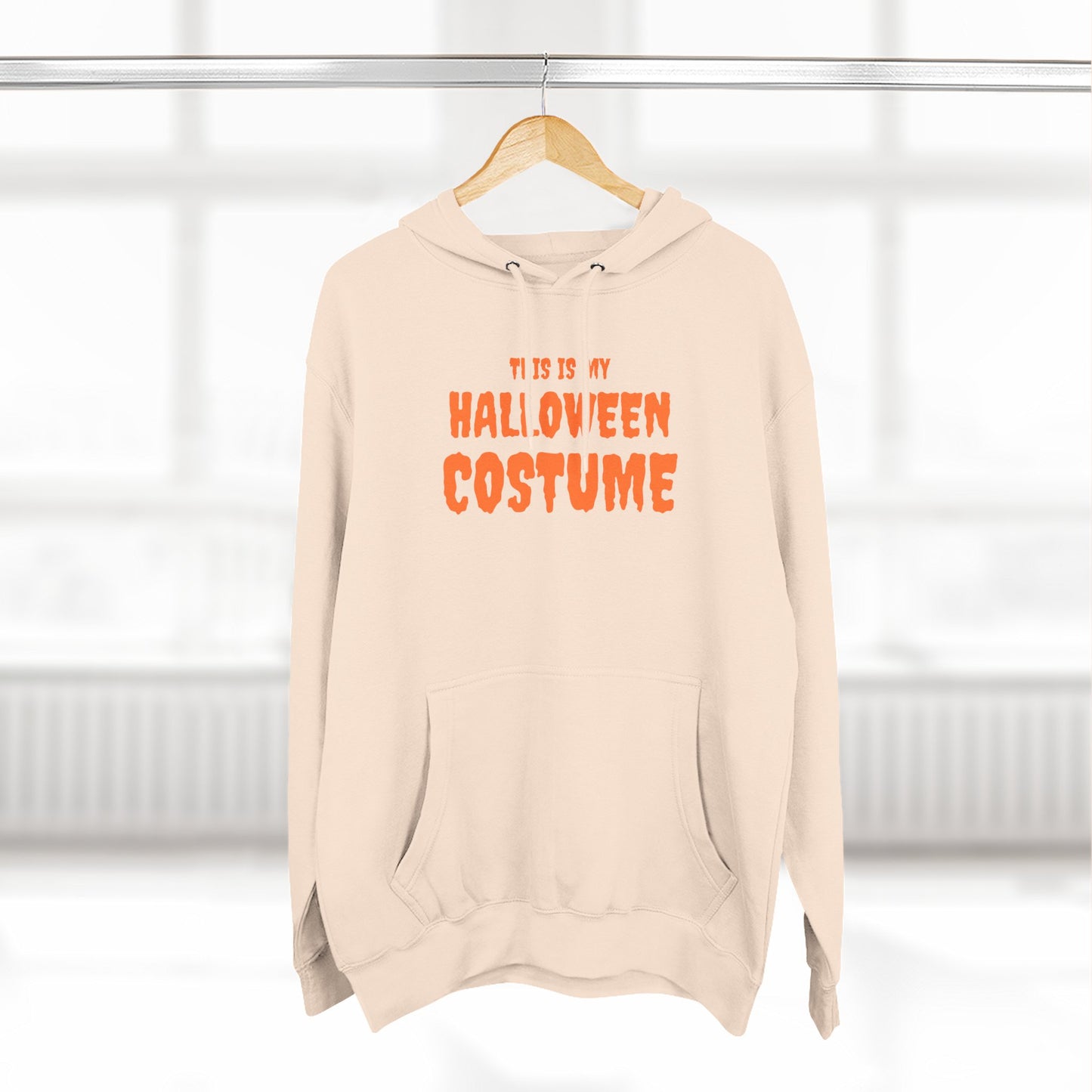 Halloween Costume Hoodie, Funny Costume Sweatshirt, Party Outfit, Fall Apparel, Trick or Treat, Spooky Season Fashion
