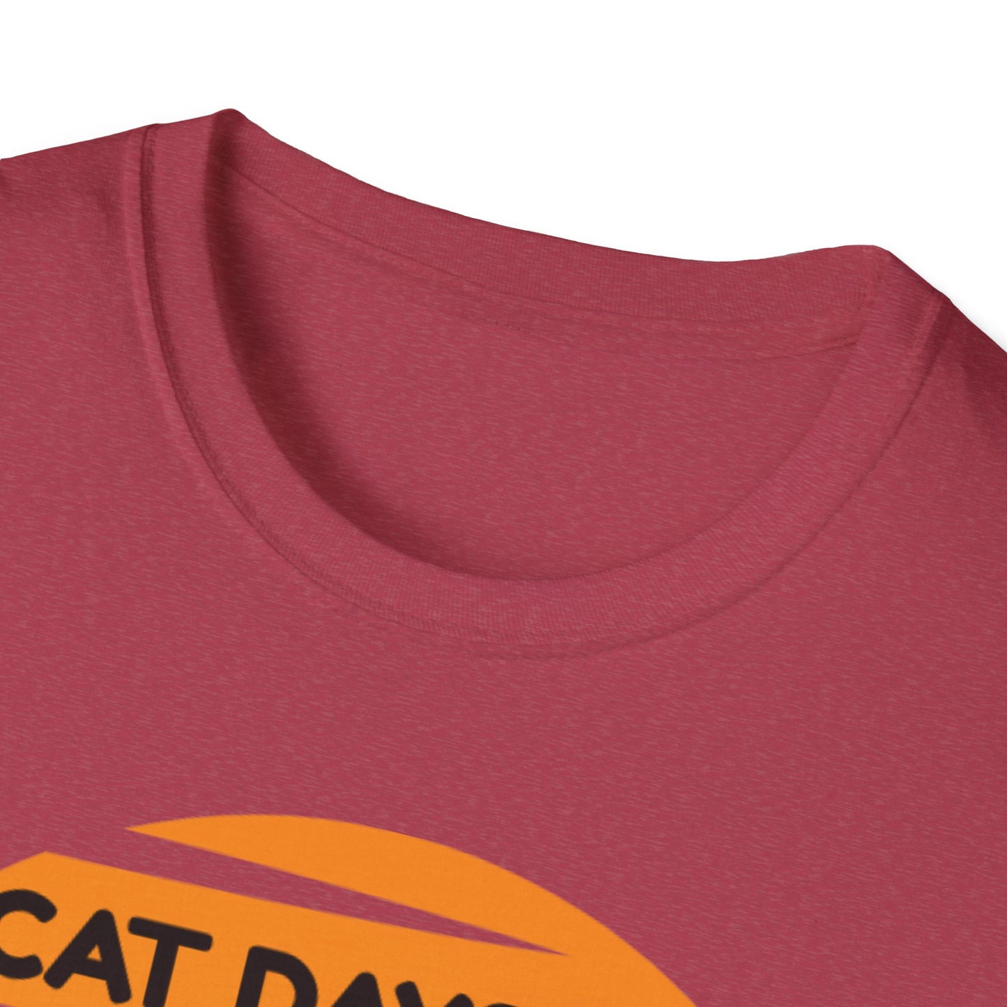 Cat Days of Summer Unisex Softstyle T-Shirt, Cute Cat Shirt, Summer Tee, Vacation Top, Animal Lover Gift, Fun Relaxed Fit