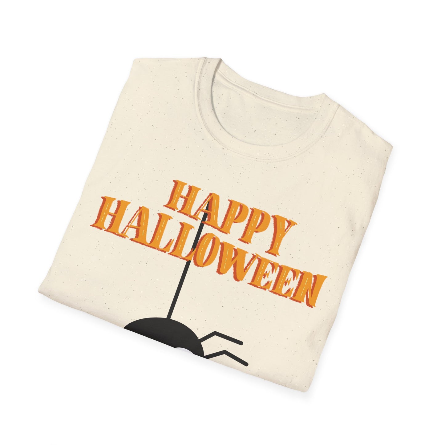 Halloween Spider T-Shirt | Unisex Softstyle Tee | Spooky Halloween Shirt | Fall Apparel | Halloween Costume | Gift for Halloween