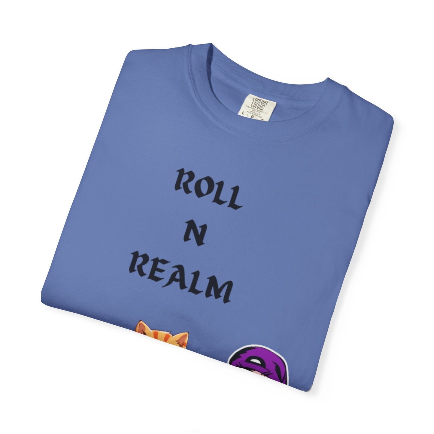 Rockin' Cat Band Tee - Unisex Garment-Dyed T-Shirt, Fun Music Shirt, Gift for Cat Lovers, Concert Attire, Casual Everyday Wear
