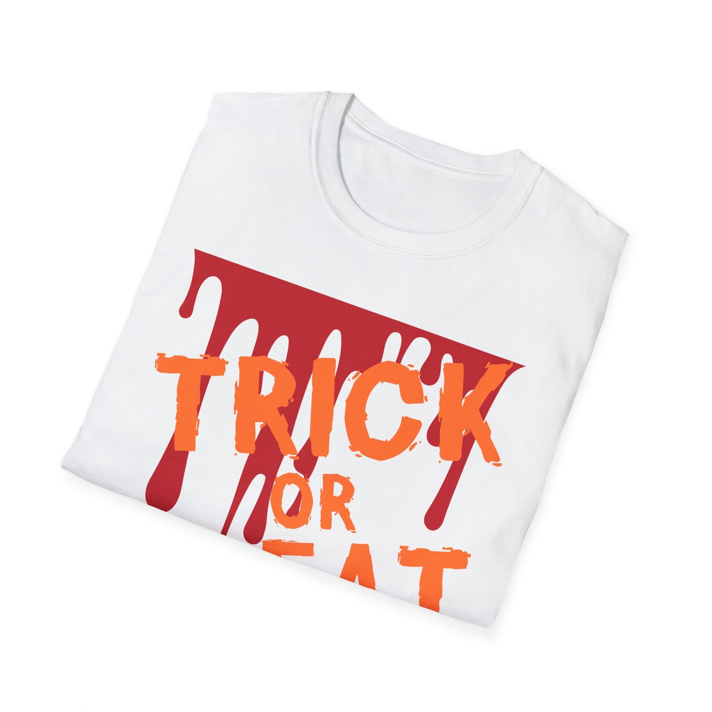 Halloween Trick or Treat Unisex T-Shirt, Spooky Costume Tee, Fall Festival Wear, Halloween Party Shirt, Yearly Autumn Apparel