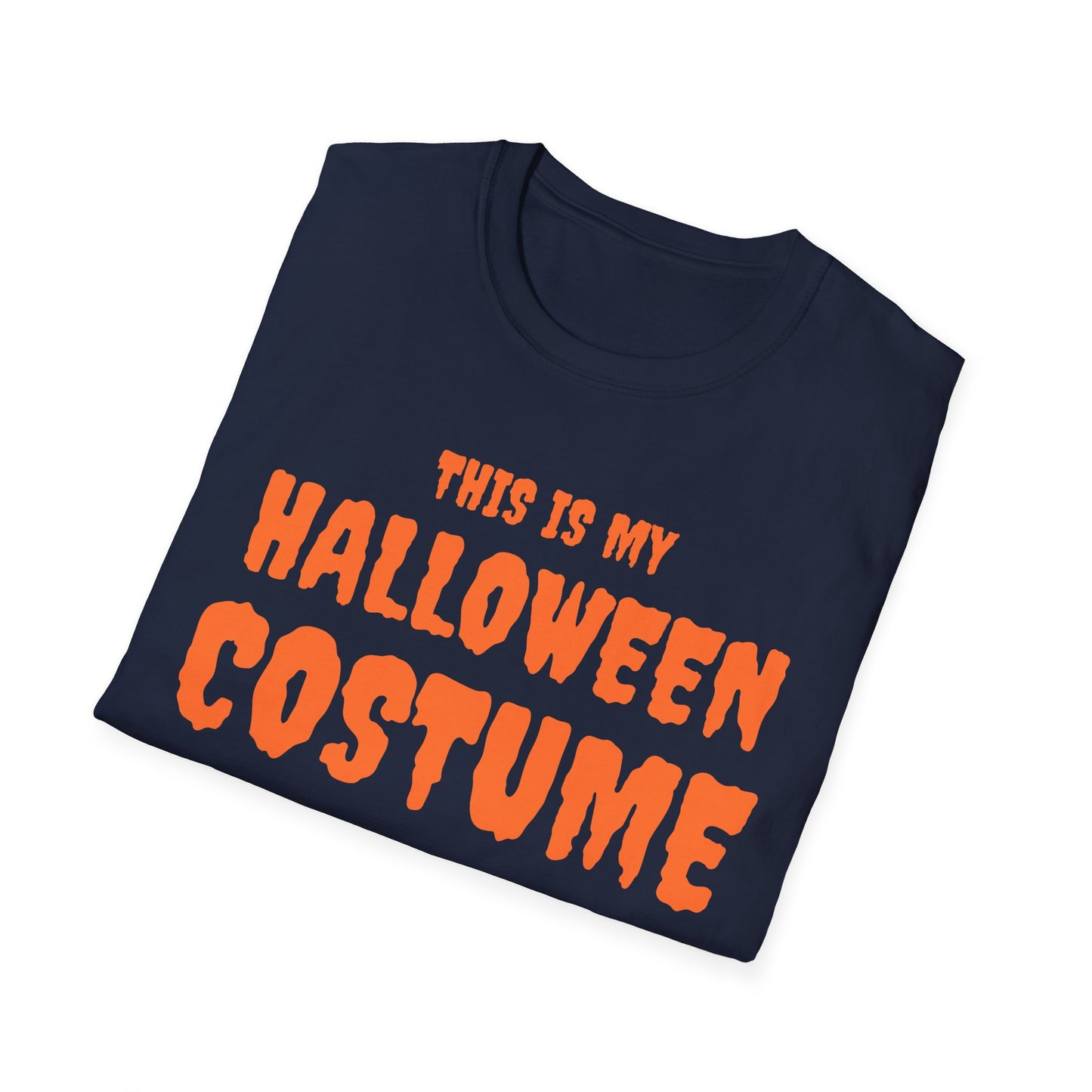 Halloween Costume T-Shirt, Fun Unisex Tee, Spooky Season Apparel, Casual Halloween Wear, Trick or Treat Shirt, Gift for Halloween Lovers