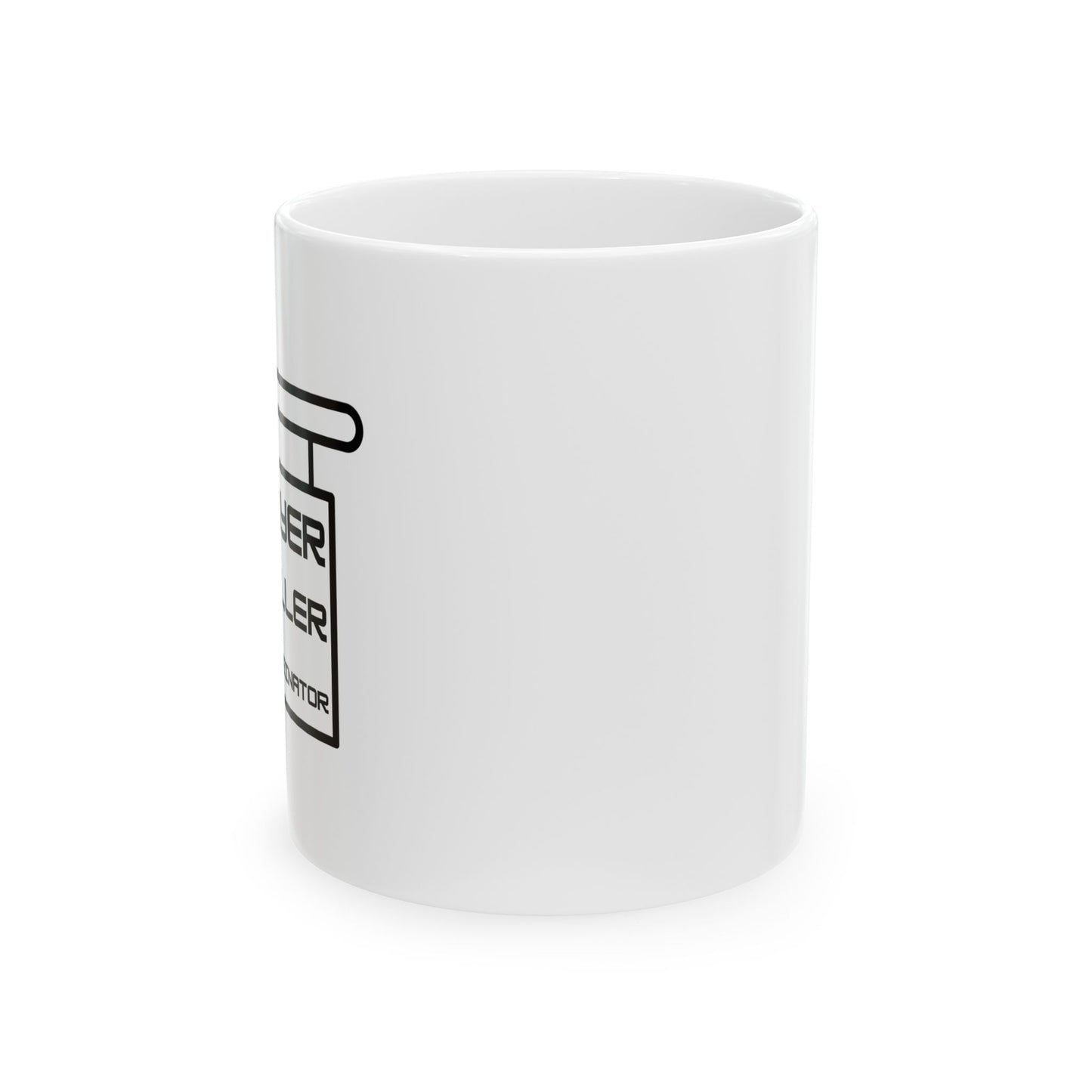 Fun Artisan Ceramic Mug for Coffee Lovers, Gift for Best Friends, Home Office, Art Enthusiasts, Unique Birthday Present