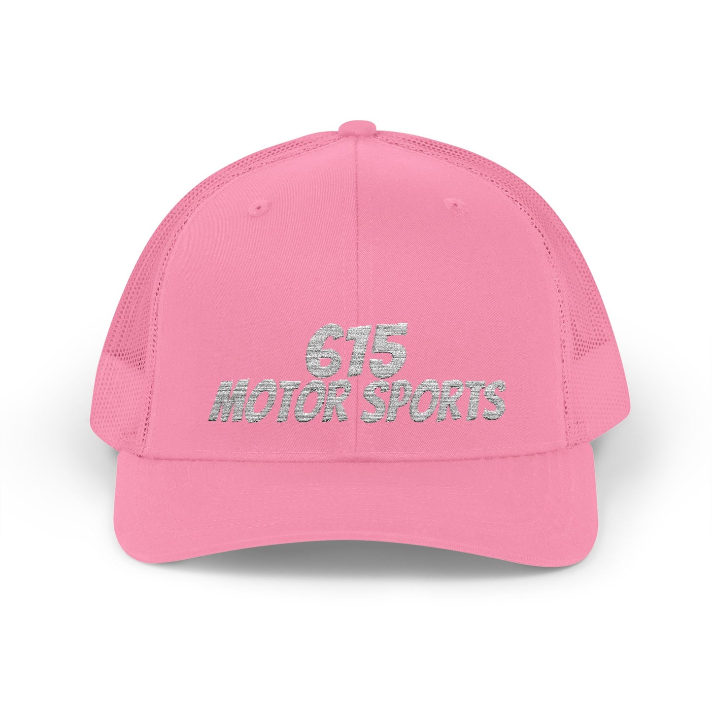 615 Motor Sports Snapback Trucker Cap | Racing Logo Mesh Hat