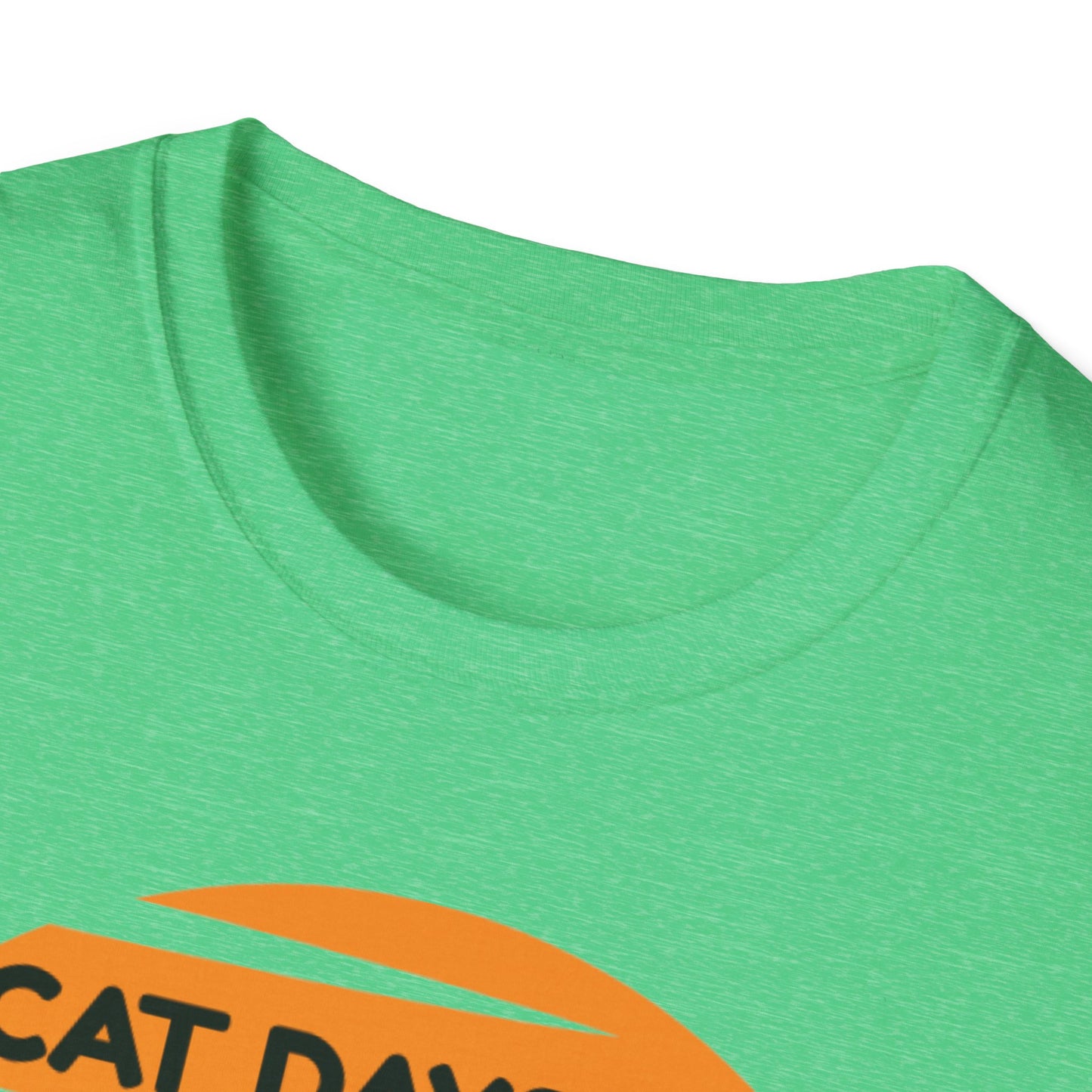 Cat Days of Summer Unisex Softstyle T-Shirt, Cute Cat Shirt, Summer Tee, Vacation Top, Animal Lover Gift, Fun Relaxed Fit