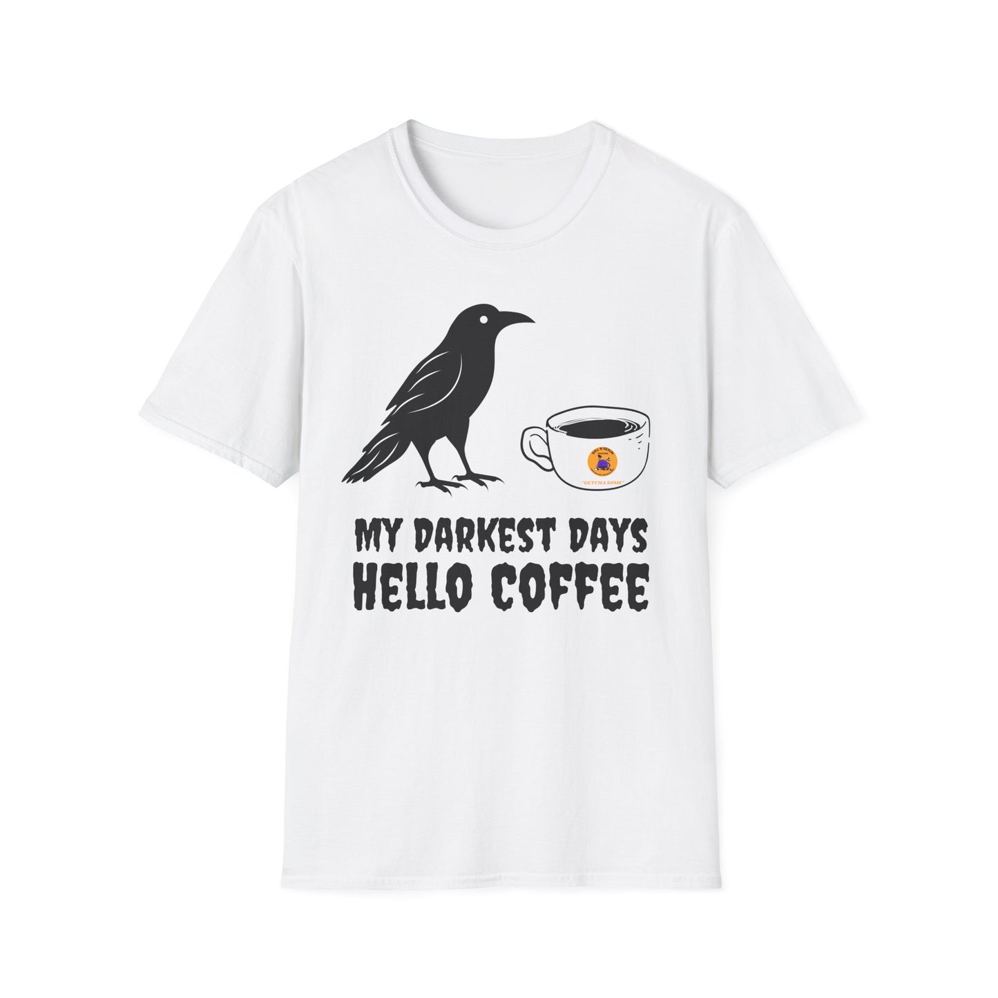 Coffee Lovers Unisex T-Shirt - Funny Graphic Tee, Gift for Coffee Lovers, Casual Wear, Cozy Relaxation, Dark Humor Shirt
