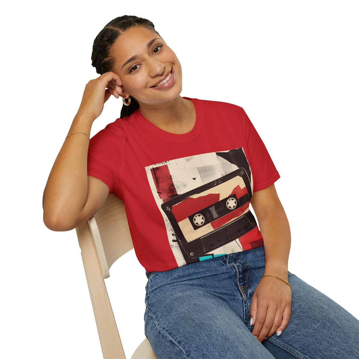Retro Cassette Tape T-Shirt | Vintage Music Graphic