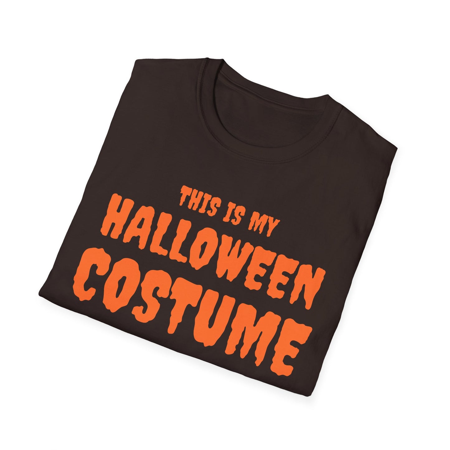 Halloween Costume T-Shirt, Fun Unisex Tee, Spooky Season Apparel, Casual Halloween Wear, Trick or Treat Shirt, Gift for Halloween Lovers