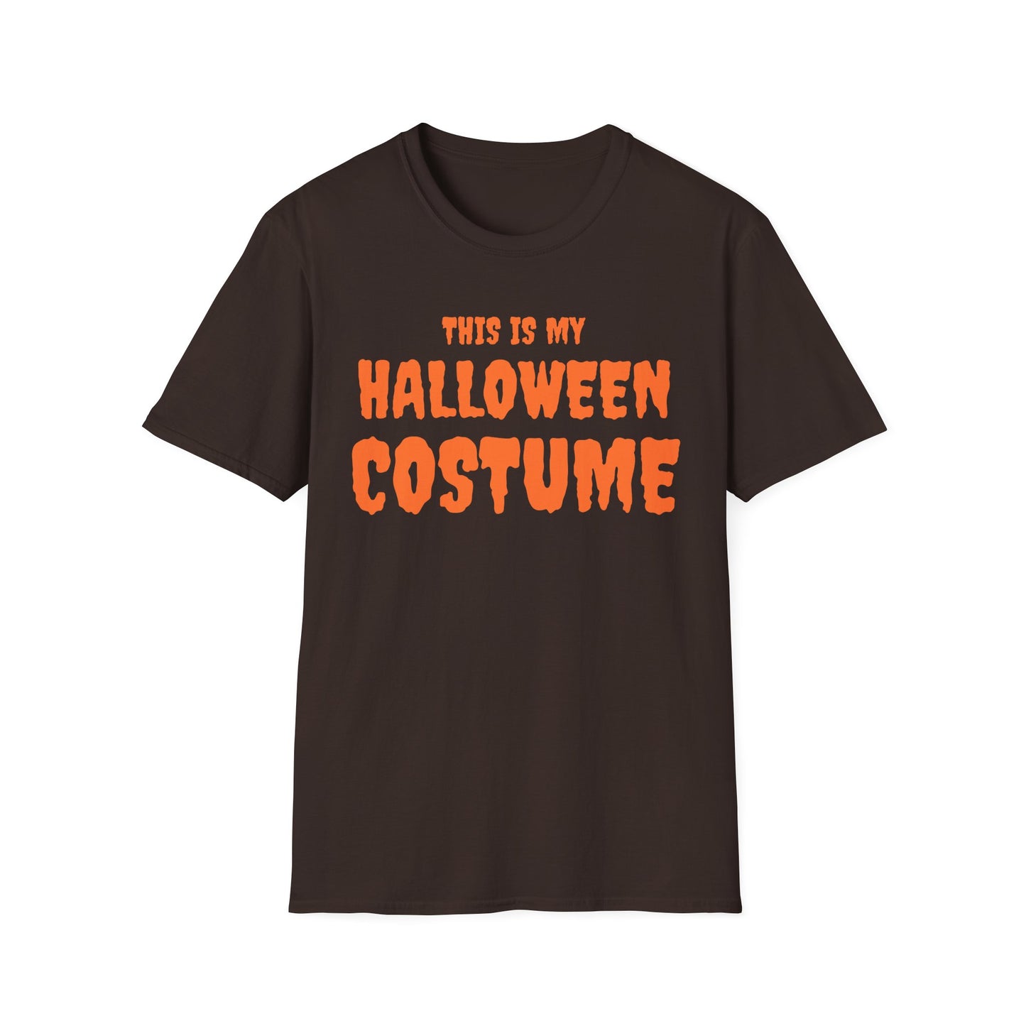 Halloween Costume T-Shirt, Fun Unisex Tee, Spooky Season Apparel, Casual Halloween Wear, Trick or Treat Shirt, Gift for Halloween Lovers