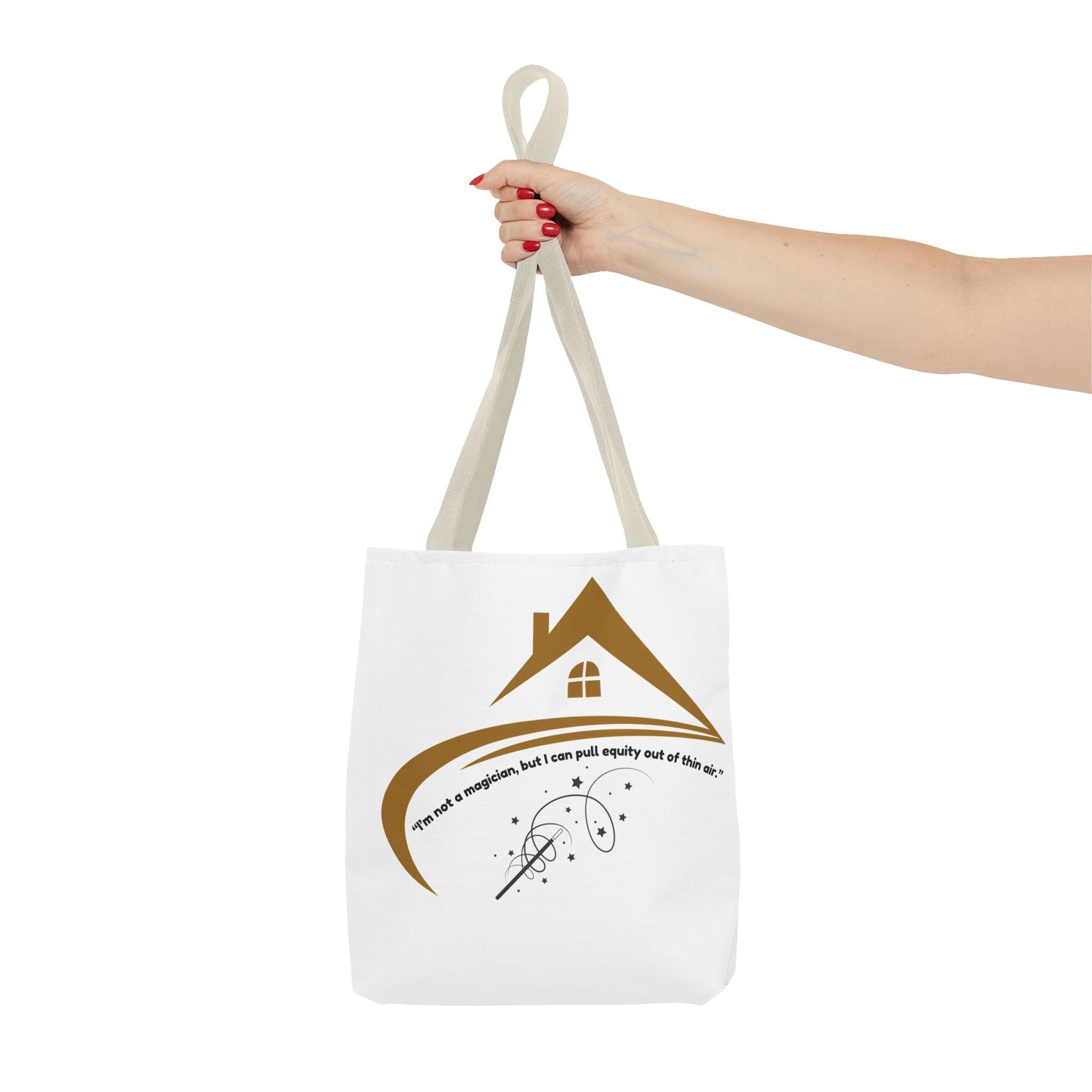 Cosmic Quote Tote Bag, Inspirational Eco-Friendly Bag, Great for Shopping, Gifts for Homeowners, Unique Gift for Housewarming
