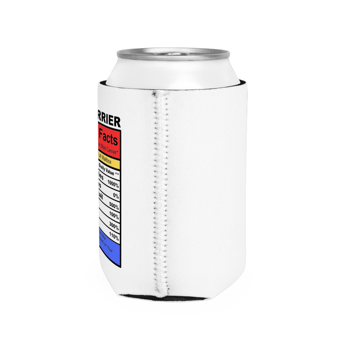Mail Carrier Can Cooler Sleeve - Perfect Gift for Postal Workers, Humor, BBQ, Parties, Outdoor Events, Fun Party Accessory