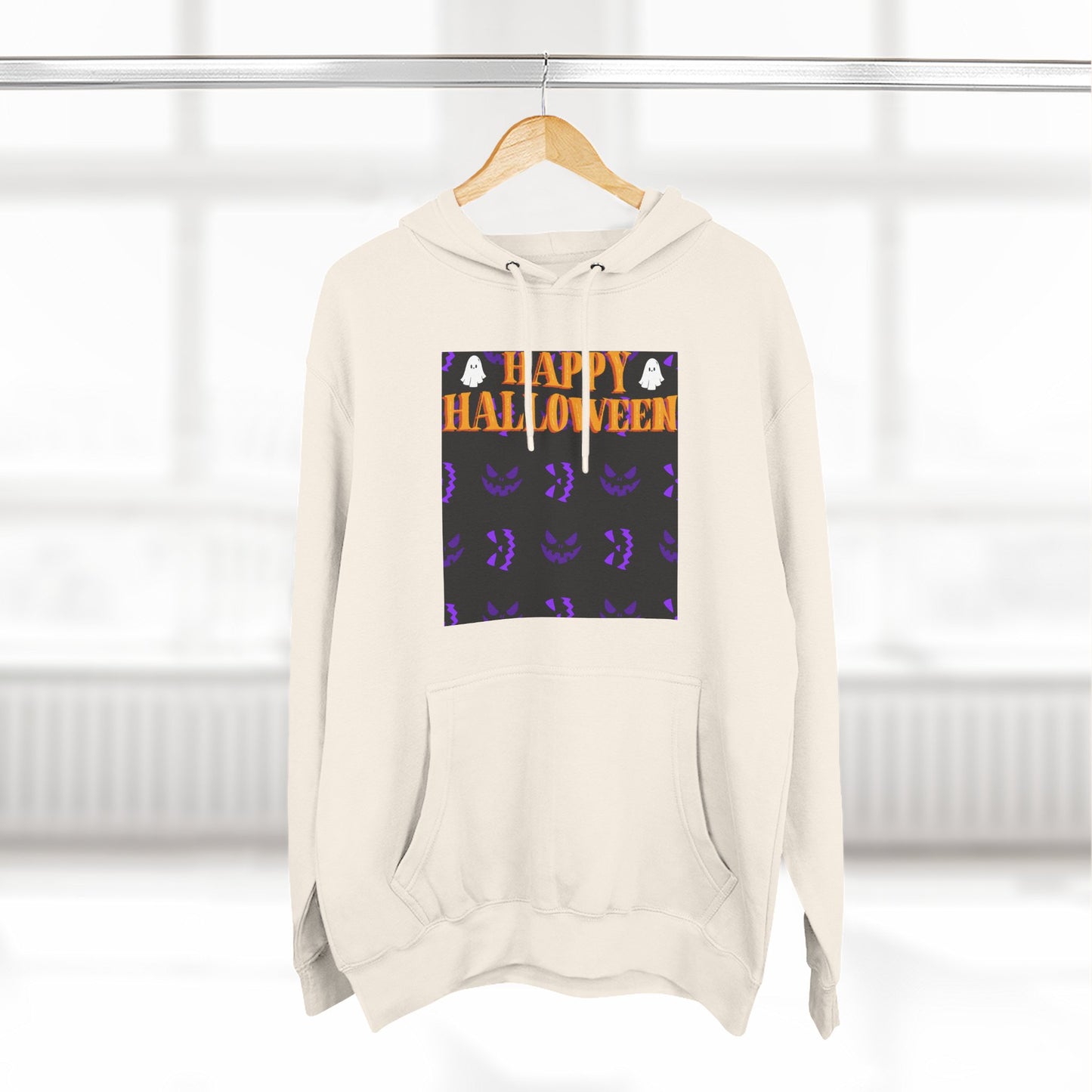 Halloween Fleece Hoodie, Cozy Fall Apparel, Unisex Halloween Clothing, Spooky Season Gift, Warm Fall Layers, Trick or Treat Hoodie