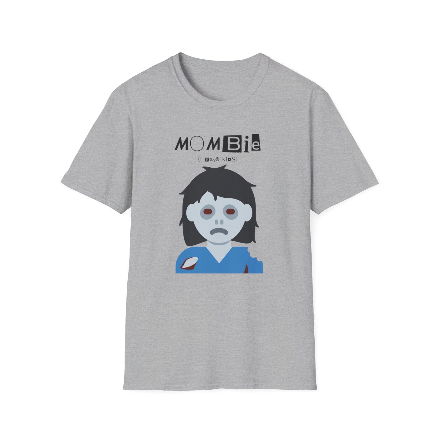 Funny MOMBie Unisex T-Shirt | Mother's Day Gift, Casual Wear, Zombie Theme, Halloween Humor, Family Shirt
