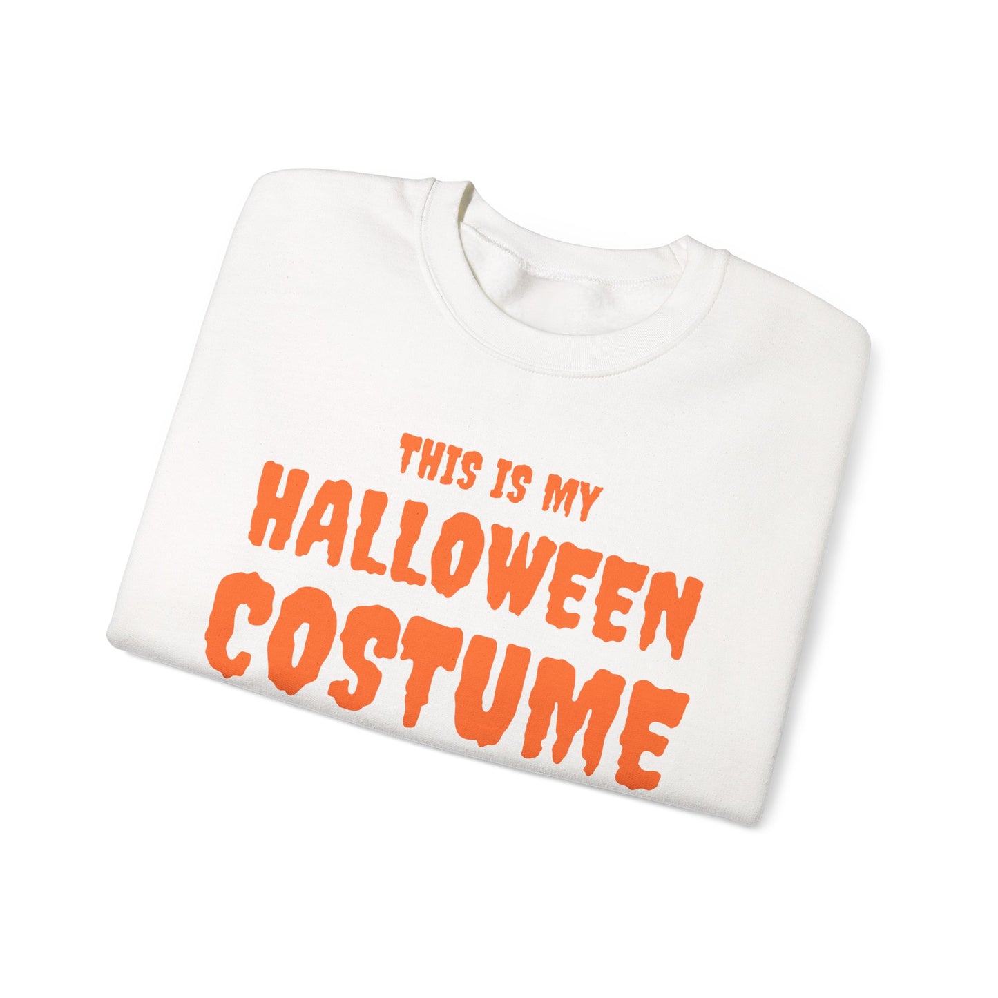 Halloween Costume Crewneck Sweatshirt, Unisex Sweatshirt, Cozy Halloween Apparel, Festive Fall Clothing, Halloween Party Outfit
