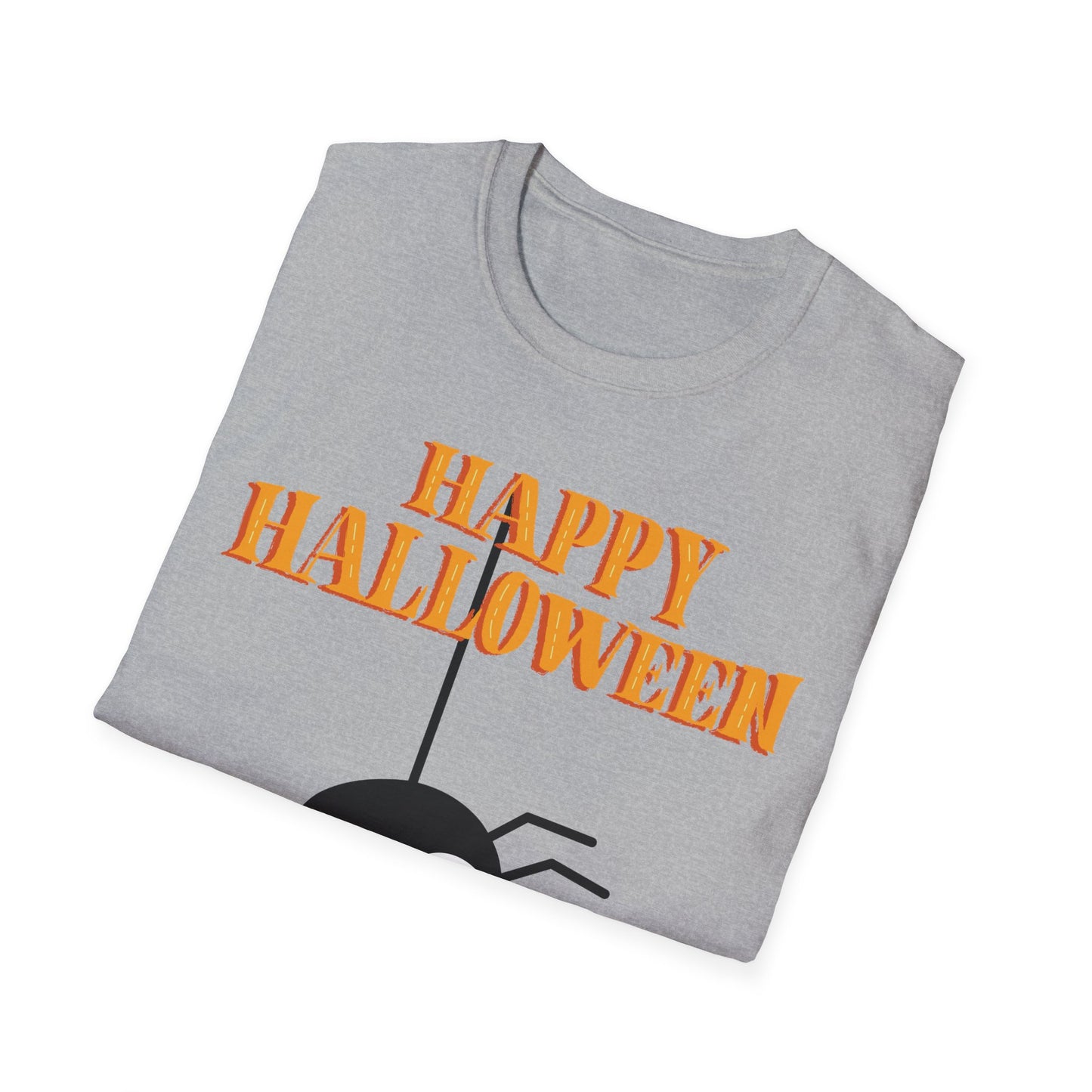 Halloween Spider T-Shirt | Unisex Softstyle Tee | Spooky Halloween Shirt | Fall Apparel | Halloween Costume | Gift for Halloween