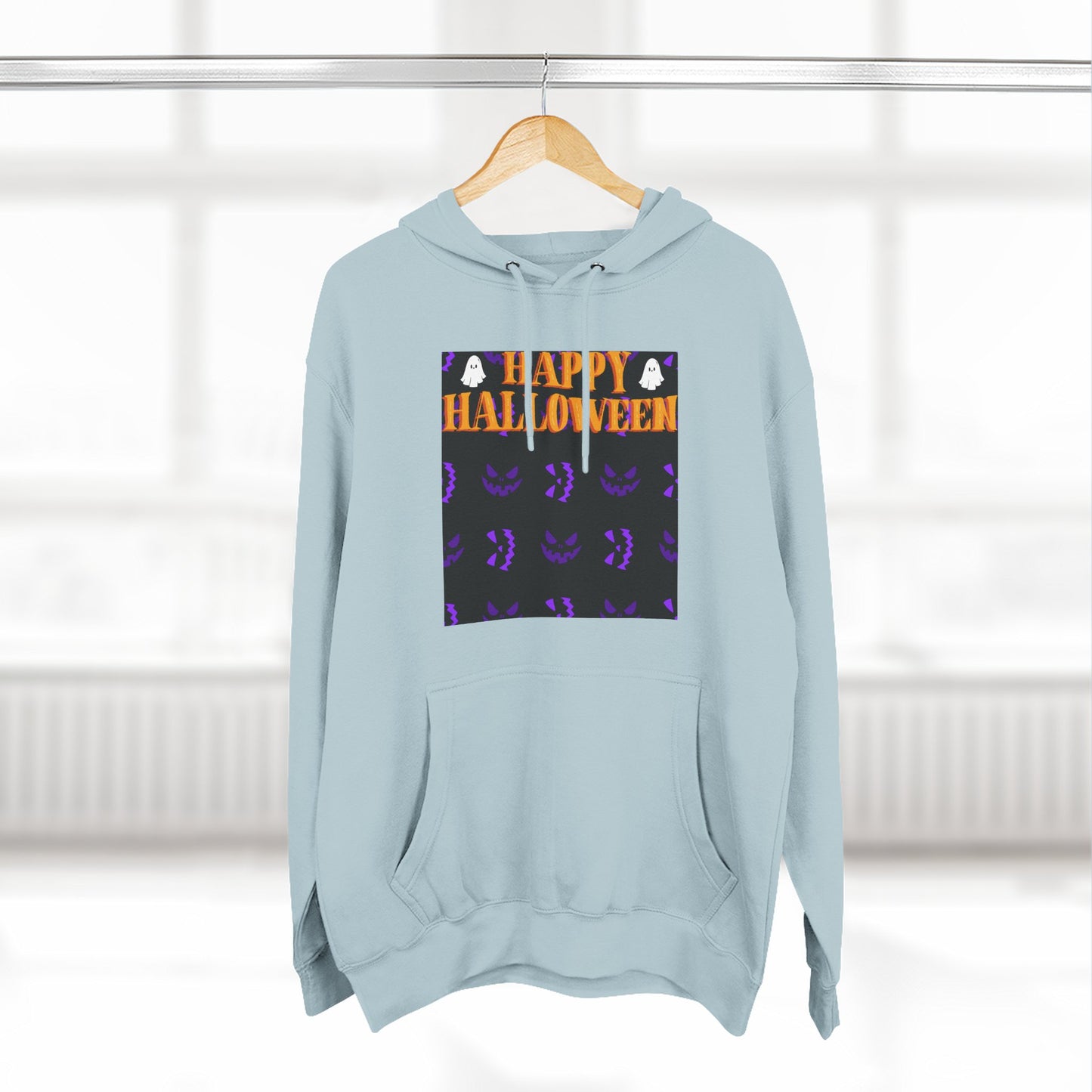 Halloween Fleece Hoodie, Cozy Fall Apparel, Unisex Halloween Clothing, Spooky Season Gift, Warm Fall Layers, Trick or Treat Hoodie