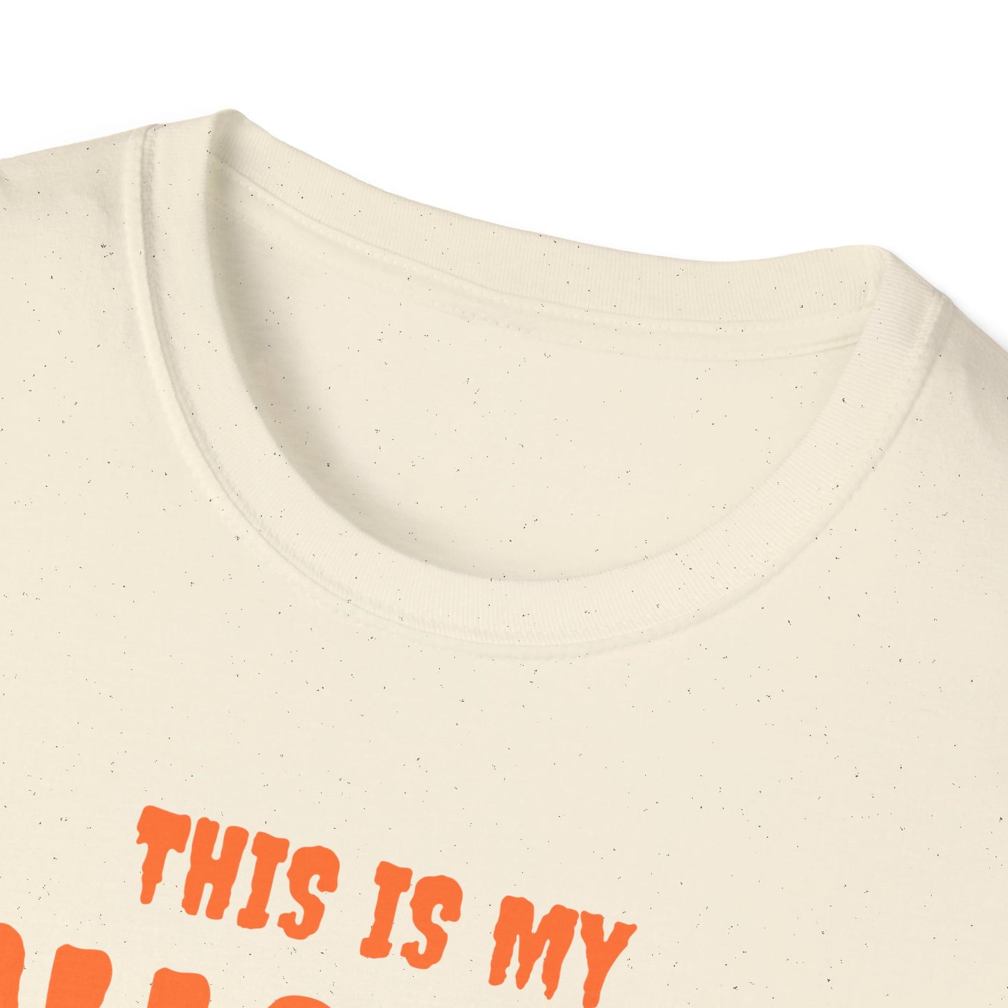 Halloween Costume T-Shirt, Fun Unisex Tee, Spooky Season Apparel, Casual Halloween Wear, Trick or Treat Shirt, Gift for Halloween Lovers