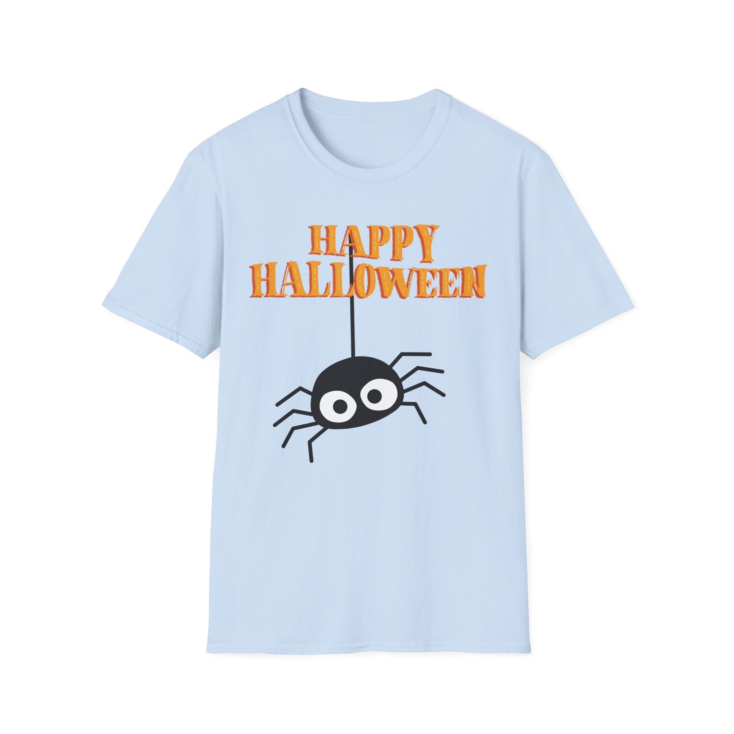 Halloween Spider T-Shirt | Unisex Softstyle Tee | Spooky Halloween Shirt | Fall Apparel | Halloween Costume | Gift for Halloween