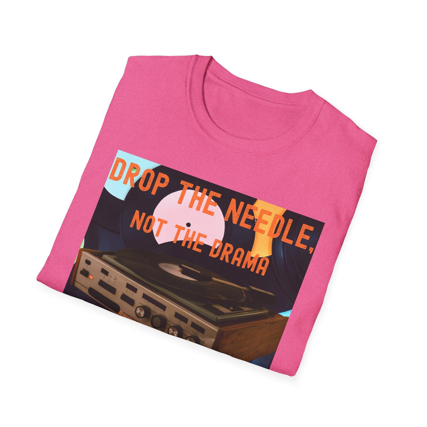 Retro Music Vibe Unisex T-Shirt, Perfect for Music Lovers, Gift for Vinyl Collectors, Casual Summer Wear, Party Tee, Unique Graphic Top