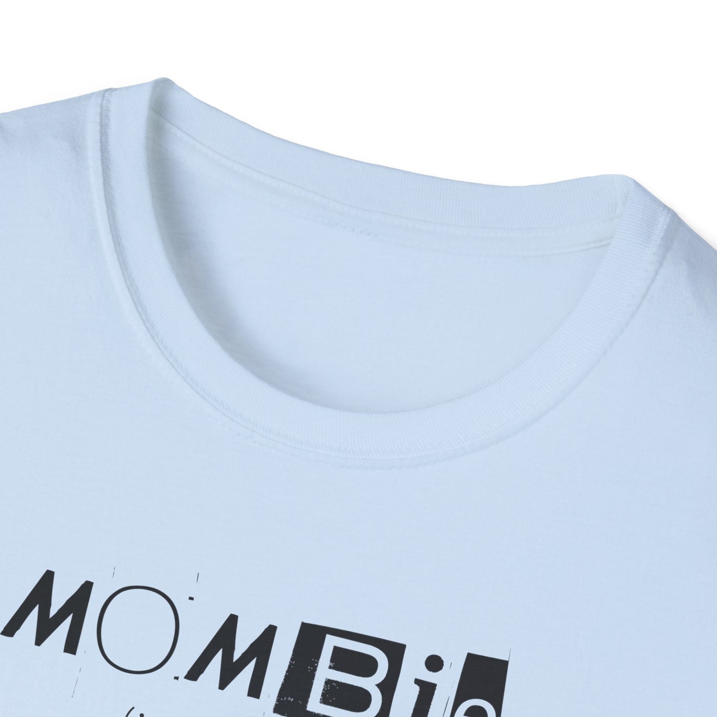 Funny MOMBie Unisex T-Shirt | Mother's Day Gift, Casual Wear, Zombie Theme, Halloween Humor, Family Shirt