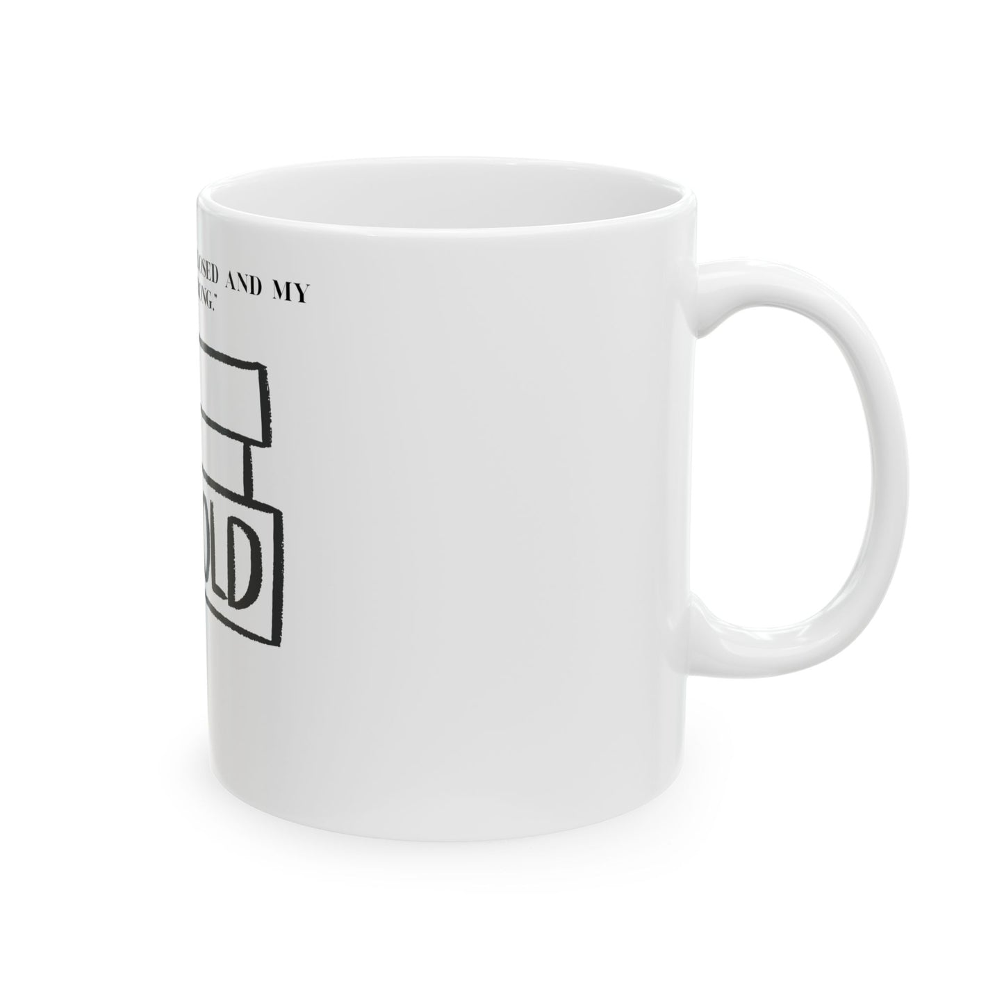 Real Estate Agent Mug, Funny Coffee Cup for Realtors, Home Buyers, Closing Gifts, Sold Sign Design, Perfect for Office or Home