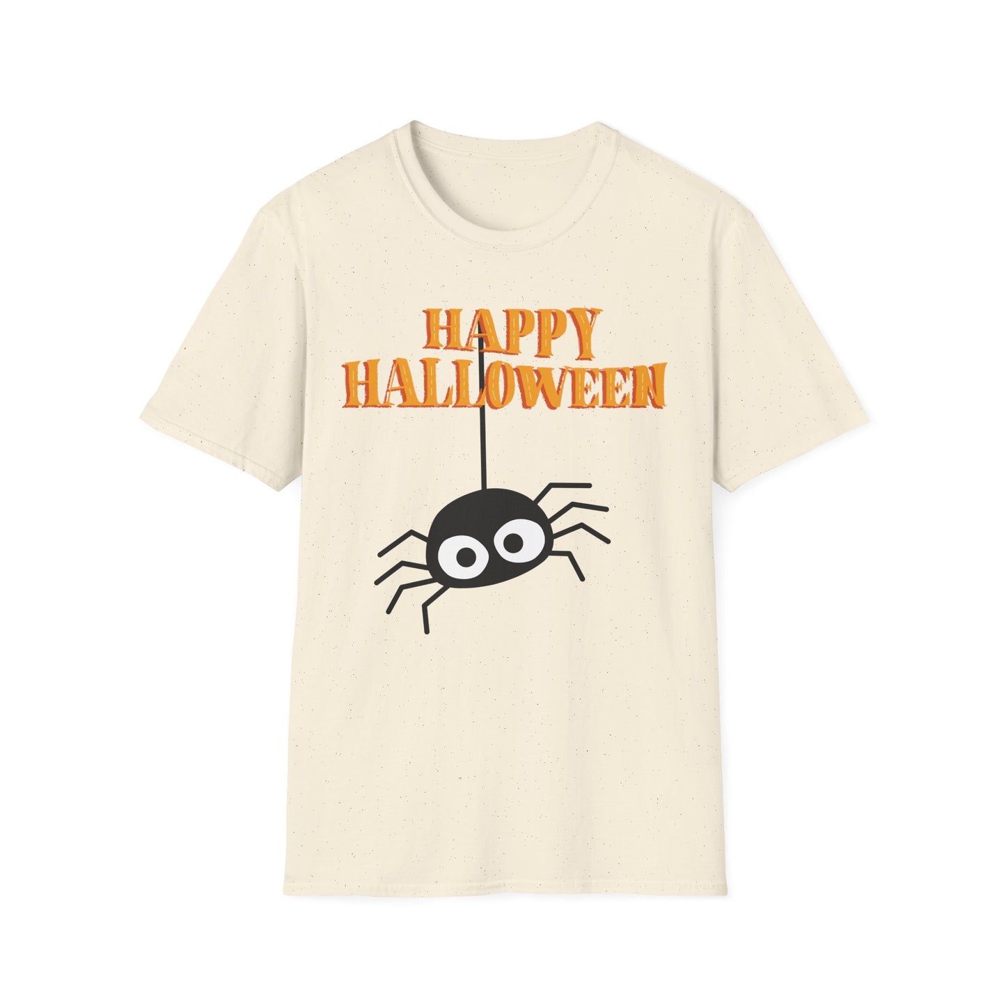 Halloween Spider T-Shirt | Unisex Softstyle Tee | Spooky Halloween Shirt | Fall Apparel | Halloween Costume | Gift for Halloween