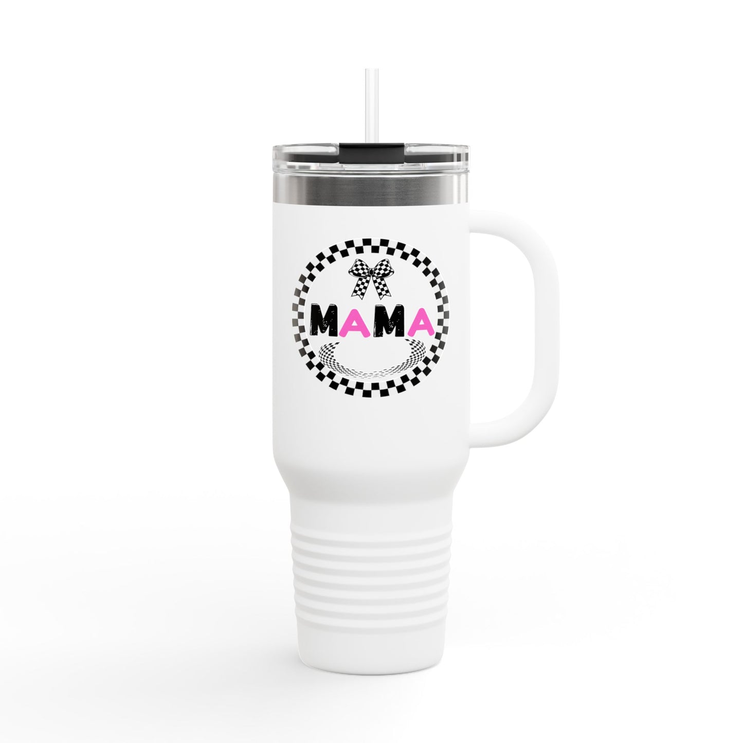 Mama's Insulated Travel Mug, 40oz, Stylish Drinkware for Moms, Travel Companion, Gift for Mother's Day, Road Trip Essential