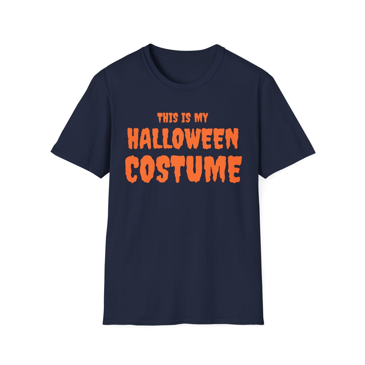 Halloween Costume T-Shirt, Fun Unisex Tee, Spooky Season Apparel, Casual Halloween Wear, Trick or Treat Shirt, Gift for Halloween Lovers