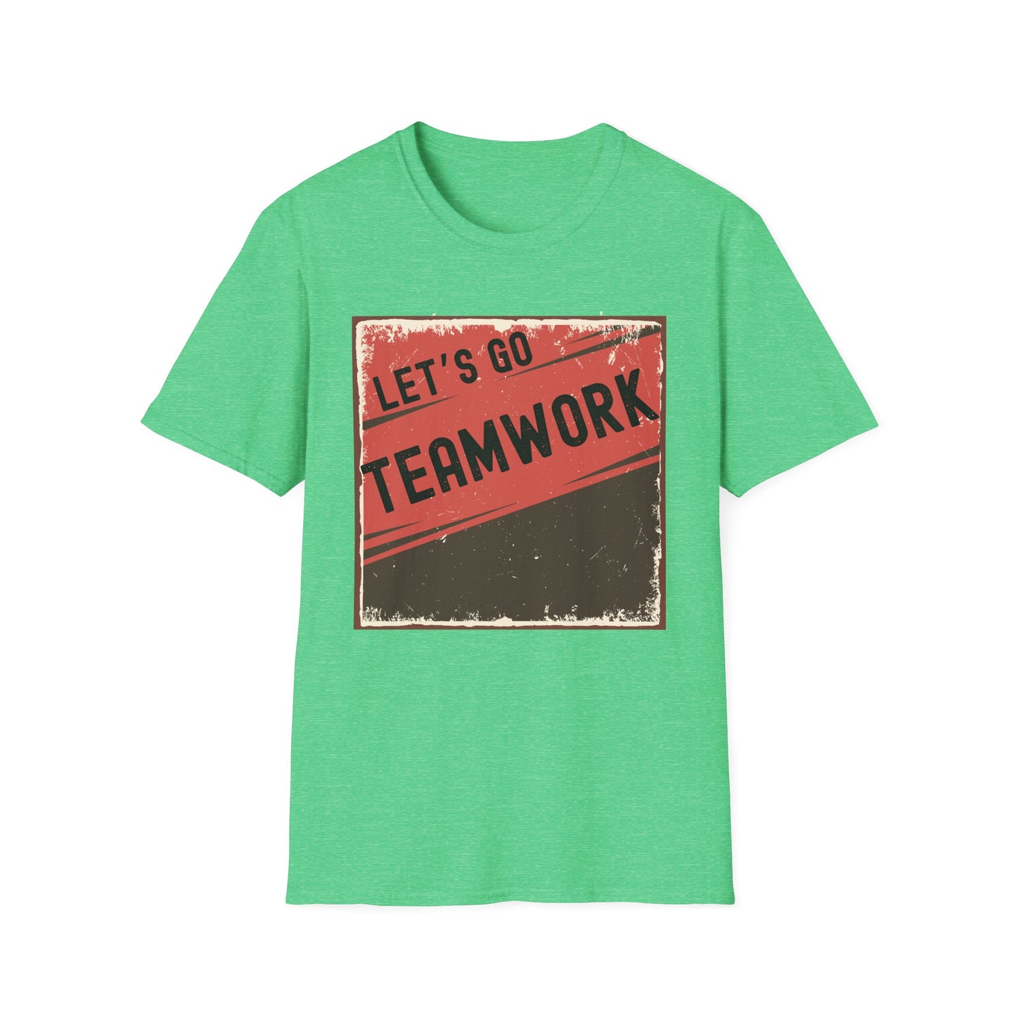Let's Go Teamwork Unisex T-Shirt - Motivational Team Spirit Tee, Ideal for Sports Events, Team Outings, Fundraisers, Gifts