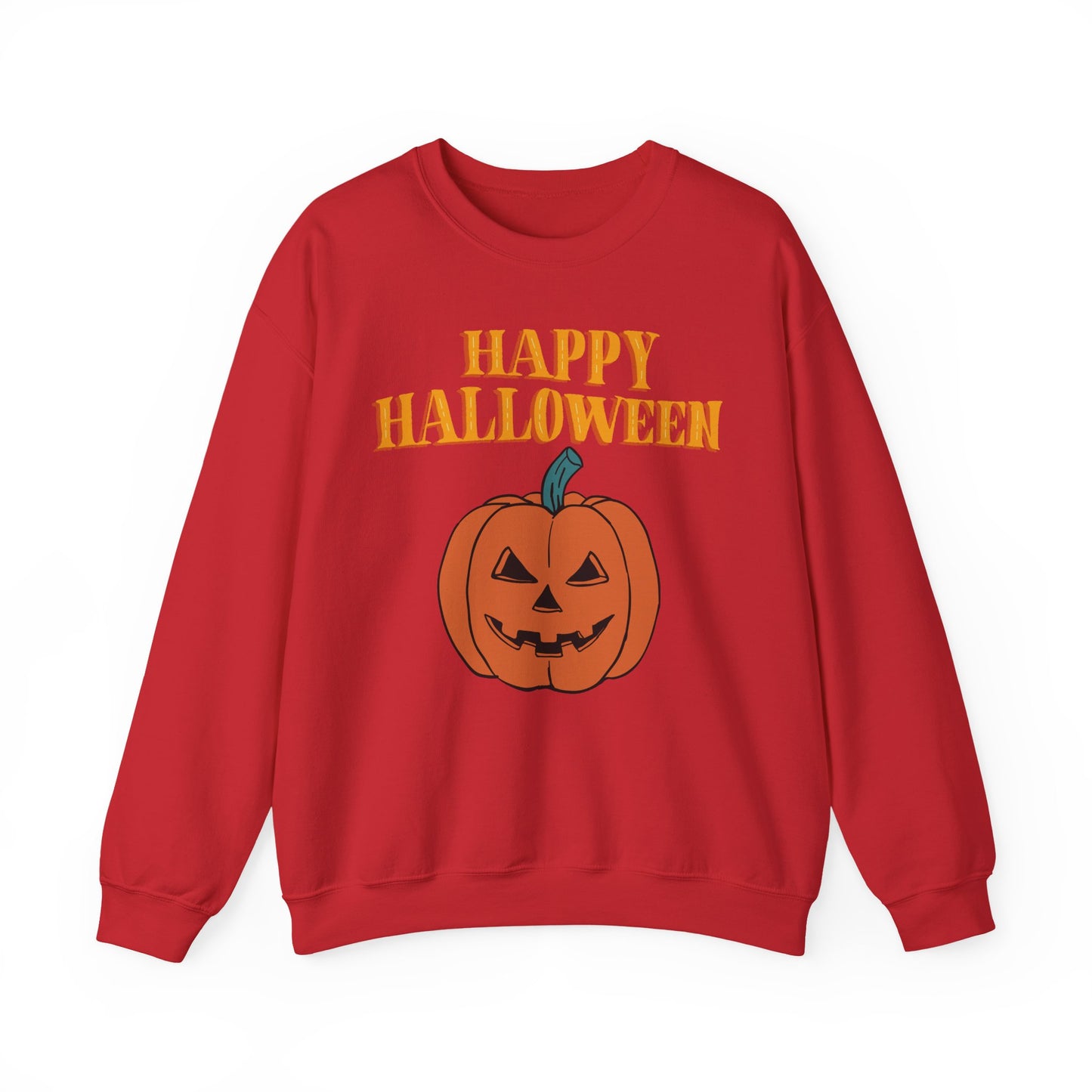 Halloween Pumpkin Sweatshirt, Cozy Fall Sweater, Unisex Crewneck, Spooky Season Apparel, Halloween Gift, Casual October Fashion