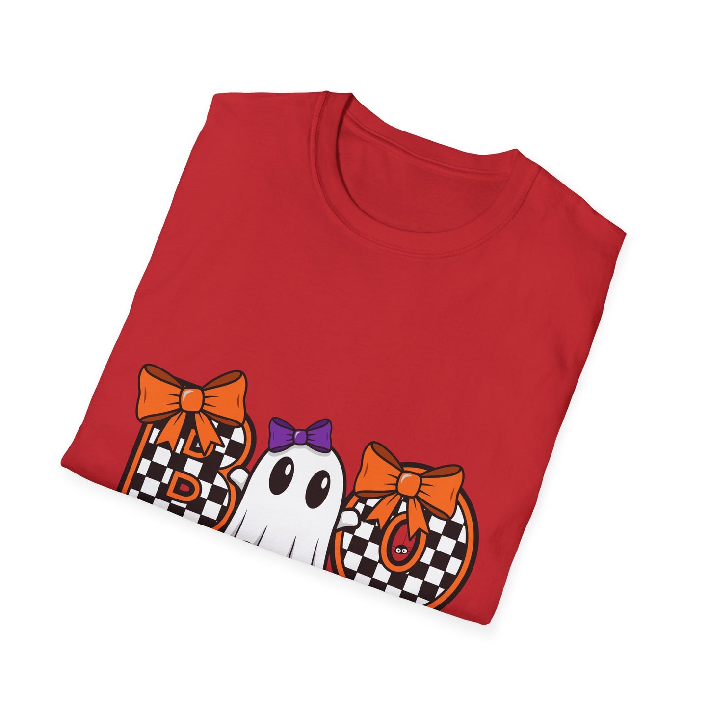 Halloween Ghost T-Shirt, Cute Boo Shirt, Unisex Halloween Apparel, Spooky Fashion, Trick or Treat Tees, Fall Wardrobe Essential