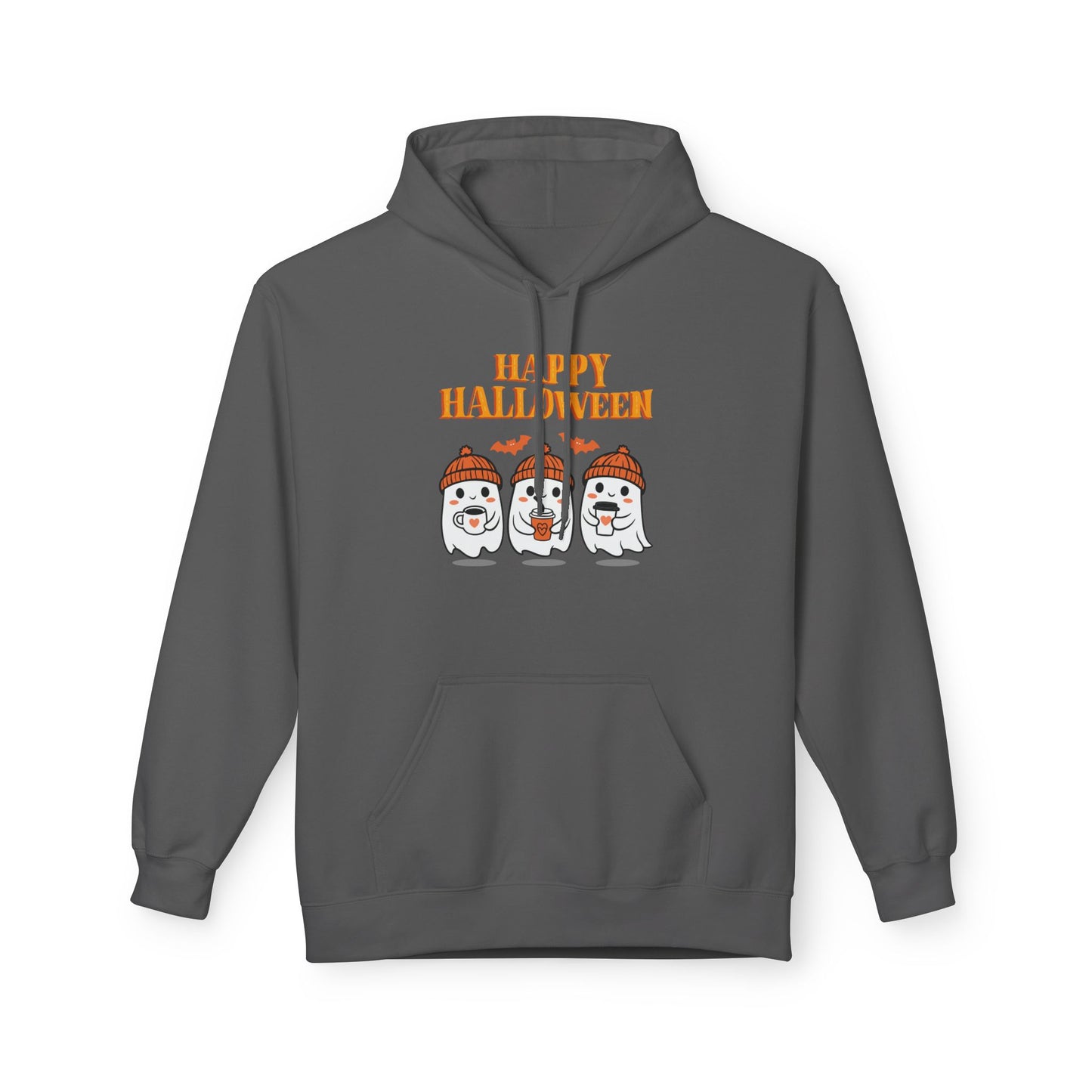 Halloween Ghosts Unisex Hoodie, Cozy Fall Apparel, Spooky Season Sweatshirt, Happy Halloween Gift, Cute Halloween Clothing