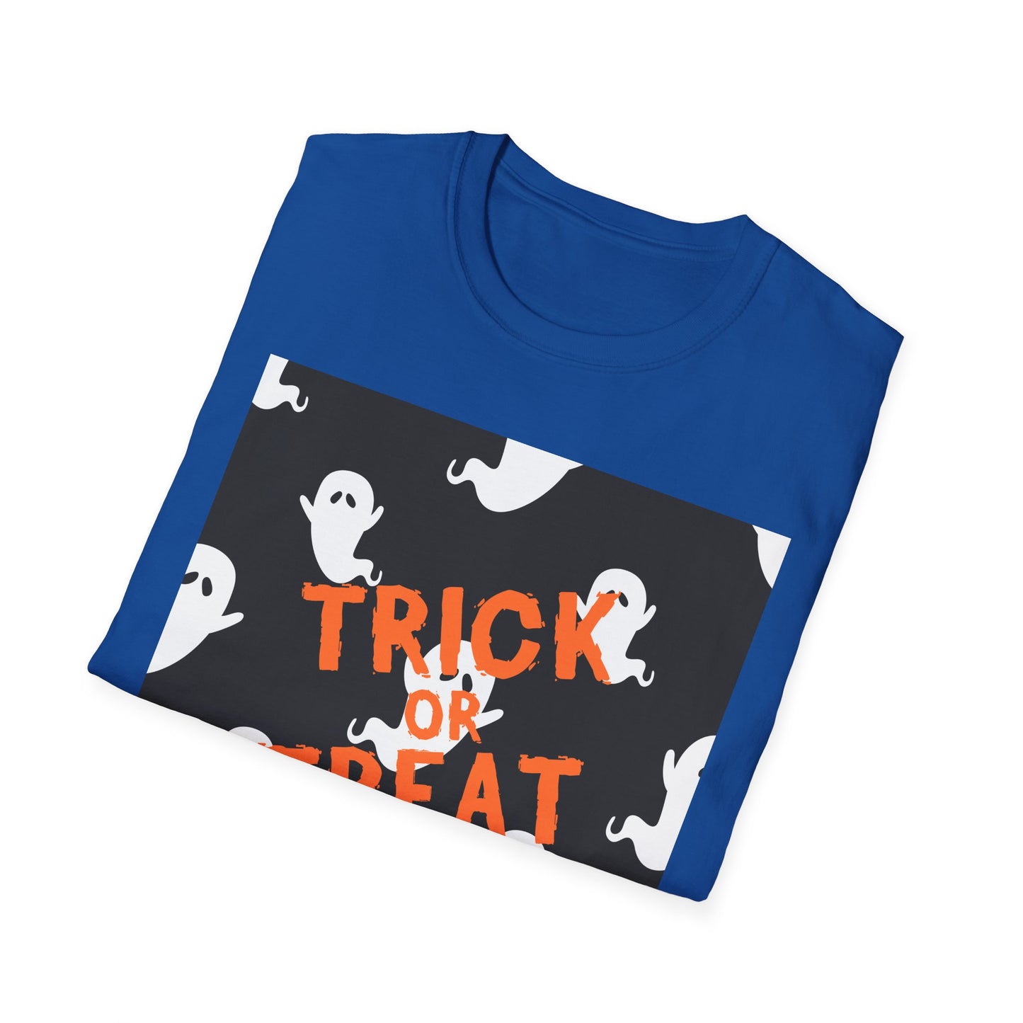 Halloween Ghost T-Shirt, Spooky Unisex Tee, Trick or Treat Shirt, Fall Fashion, Halloween Party Outfit, Casual Wear