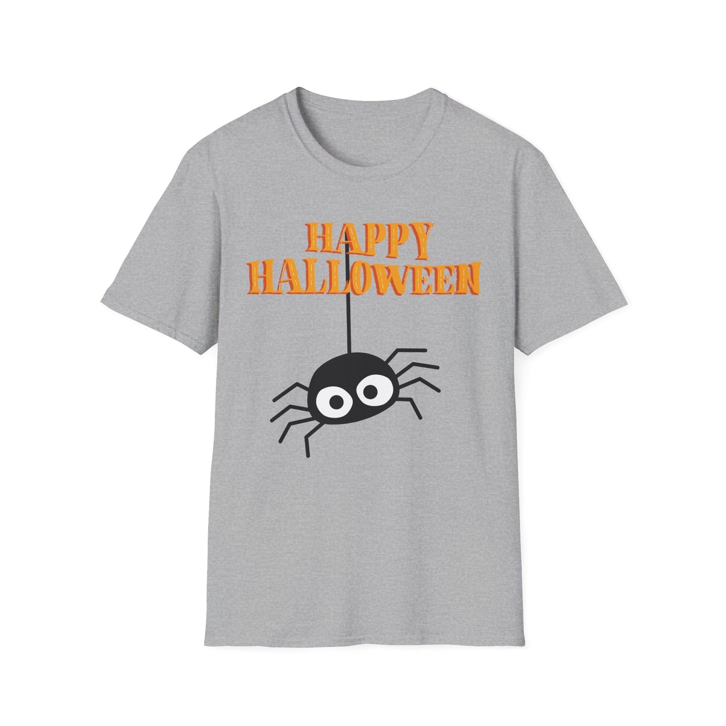 Halloween Spider T-Shirt | Unisex Softstyle Tee | Spooky Halloween Shirt | Fall Apparel | Halloween Costume | Gift for Halloween