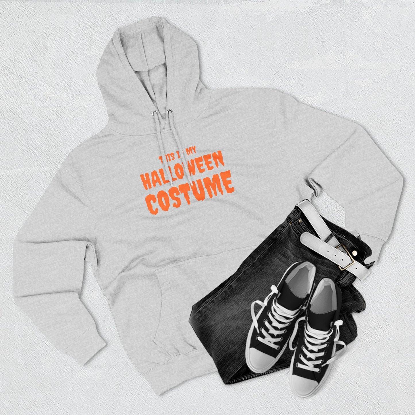 Halloween Costume Hoodie, Funny Costume Sweatshirt, Party Outfit, Fall Apparel, Trick or Treat, Spooky Season Fashion