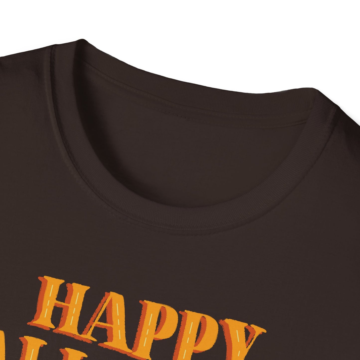 Happy Halloween Ghost T-Shirt, Cute Halloween Tee, Unisex Graphic T-Shirt, Fall Apparel, Spooky Season Shirt, Trick or Treat Top