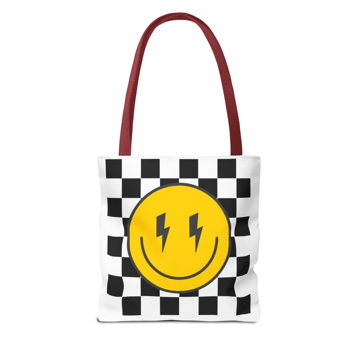 Cheerful Smiley Tote Bag, Fun Eco-Friendly Shopping Bag, Gift for Friends, Festival Essentials, Everyday Use