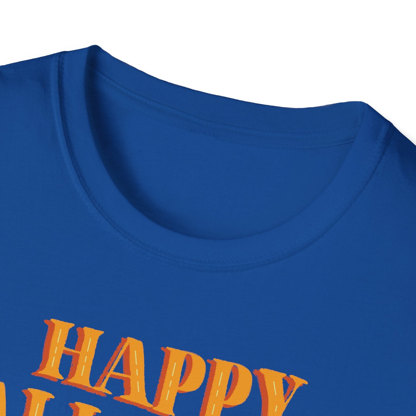 Happy Halloween Ghost T-Shirt, Cute Halloween Tee, Unisex Graphic T-Shirt, Fall Apparel, Spooky Season Shirt, Trick or Treat Top