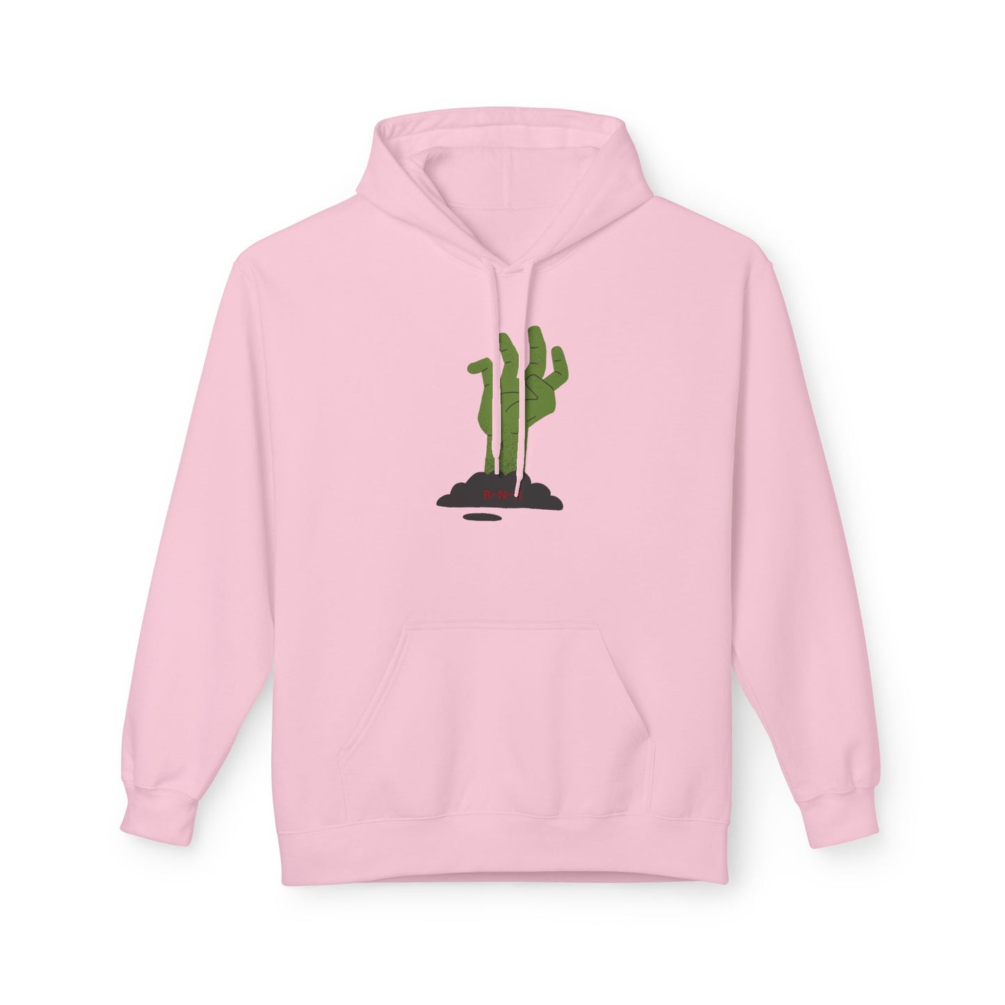 Zombie Hand Graphic Hoodie, Unisex Fleece Sweatshirt, Halloween Apparel, Cozy Hoodie, Unique Gift for Nerds