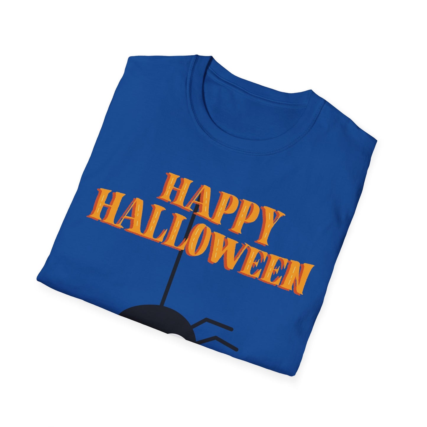 Halloween Spider T-Shirt | Unisex Softstyle Tee | Spooky Halloween Shirt | Fall Apparel | Halloween Costume | Gift for Halloween