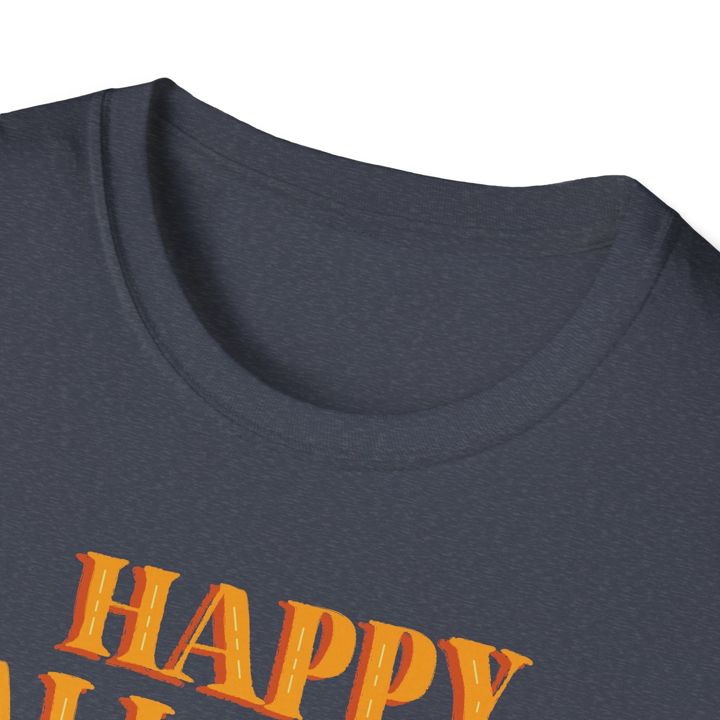 Happy Halloween Ghost T-Shirt, Cute Halloween Tee, Unisex Graphic T-Shirt, Fall Apparel, Spooky Season Shirt, Trick or Treat Top