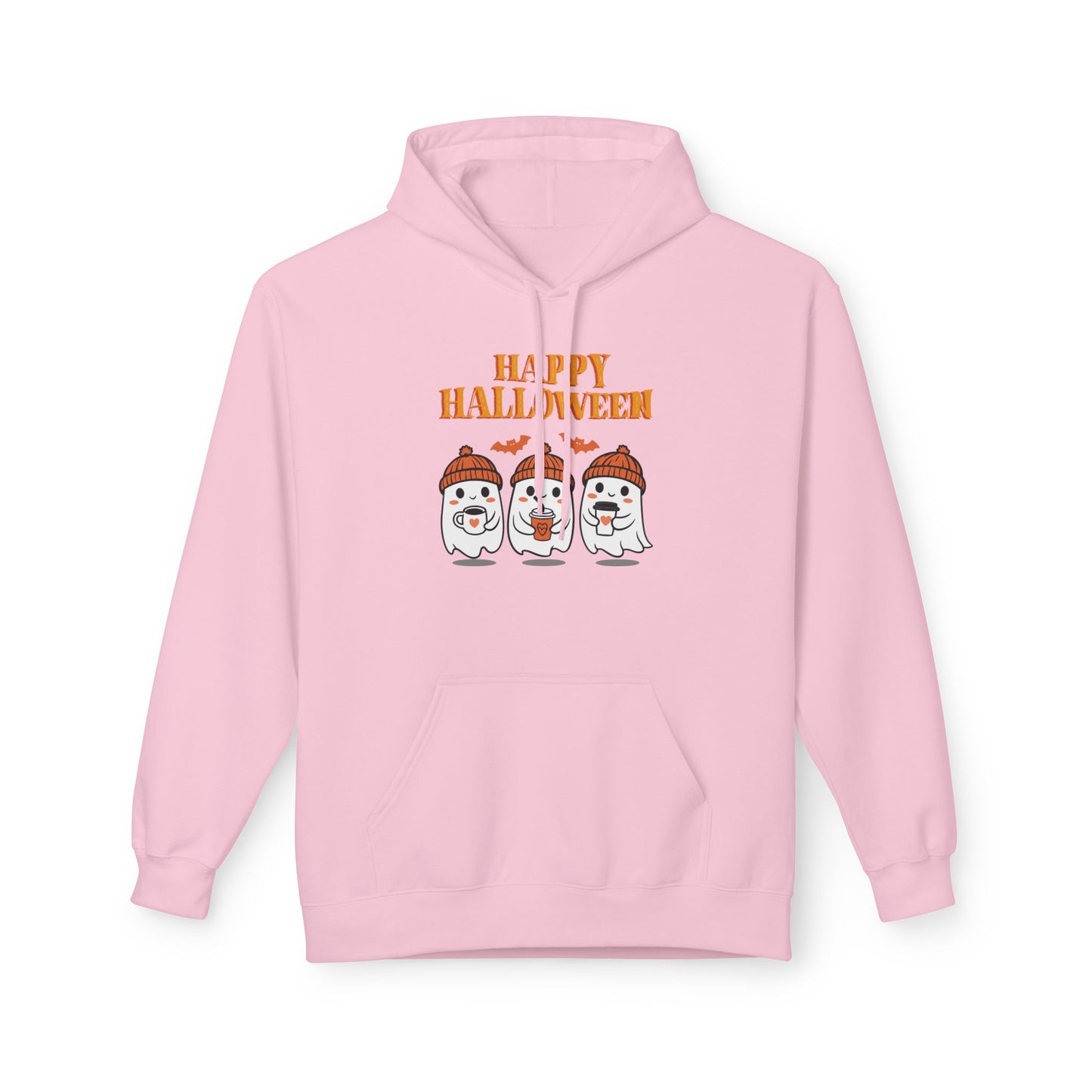Halloween Ghosts Unisex Hoodie, Cozy Fall Apparel, Spooky Season Sweatshirt, Happy Halloween Gift, Cute Halloween Clothing