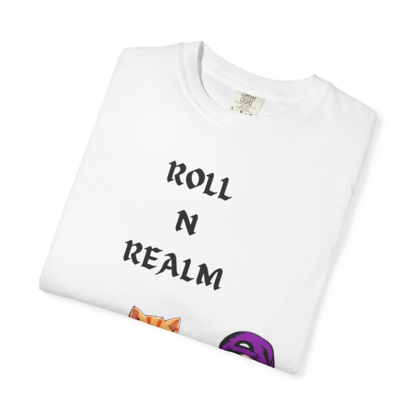 Rockin' Cat Band Tee - Unisex Garment-Dyed T-Shirt, Fun Music Shirt, Gift for Cat Lovers, Concert Attire, Casual Everyday Wear
