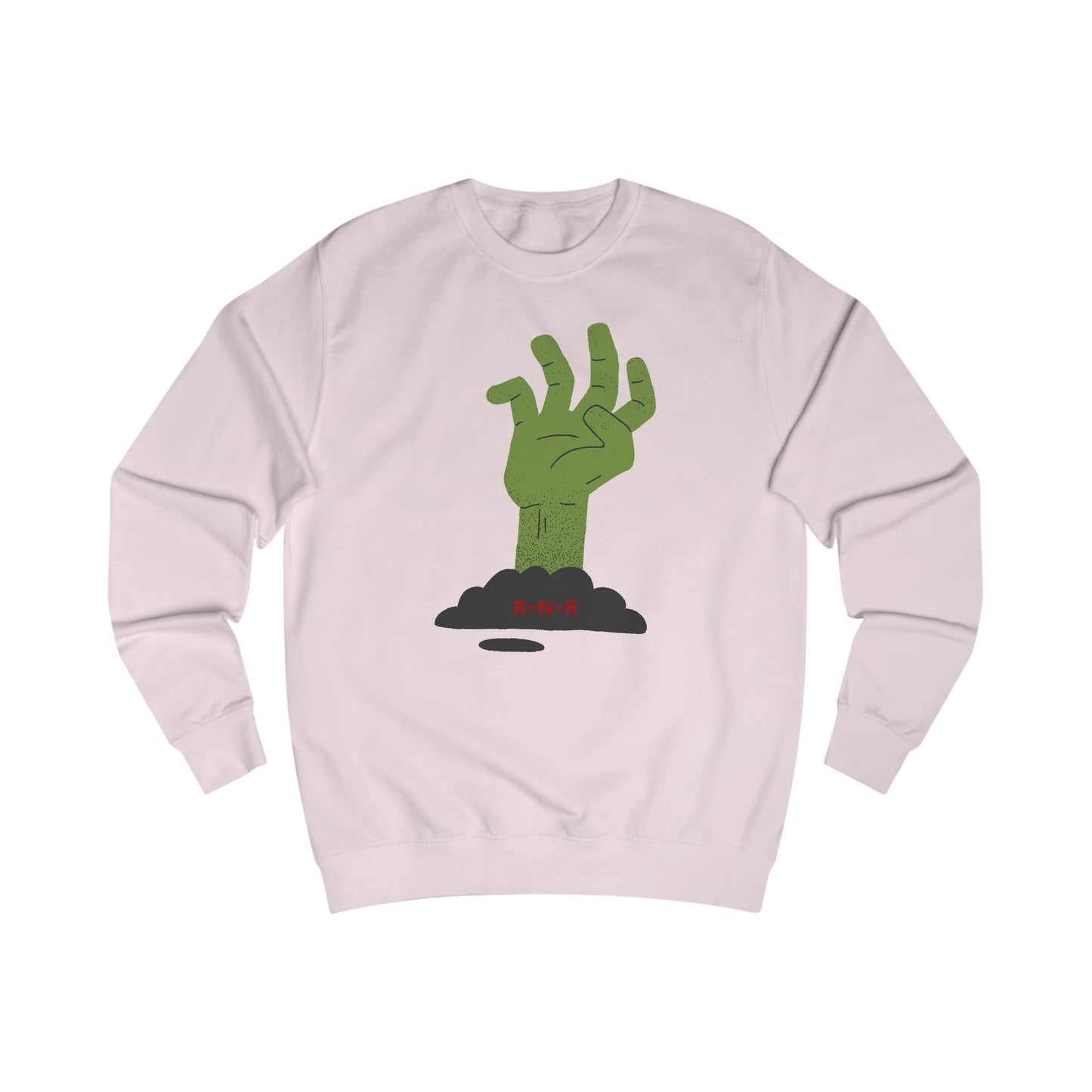Zombie Hand Unisex Sweatshirt | Cute Horror Apparel for Halloween, Unique Gift, Cozy Lounge Wear, Spooky Season Fashion