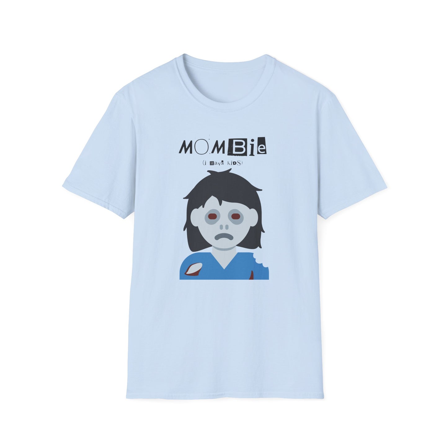 Funny MOMBie Unisex T-Shirt | Mother's Day Gift, Casual Wear, Zombie Theme, Halloween Humor, Family Shirt
