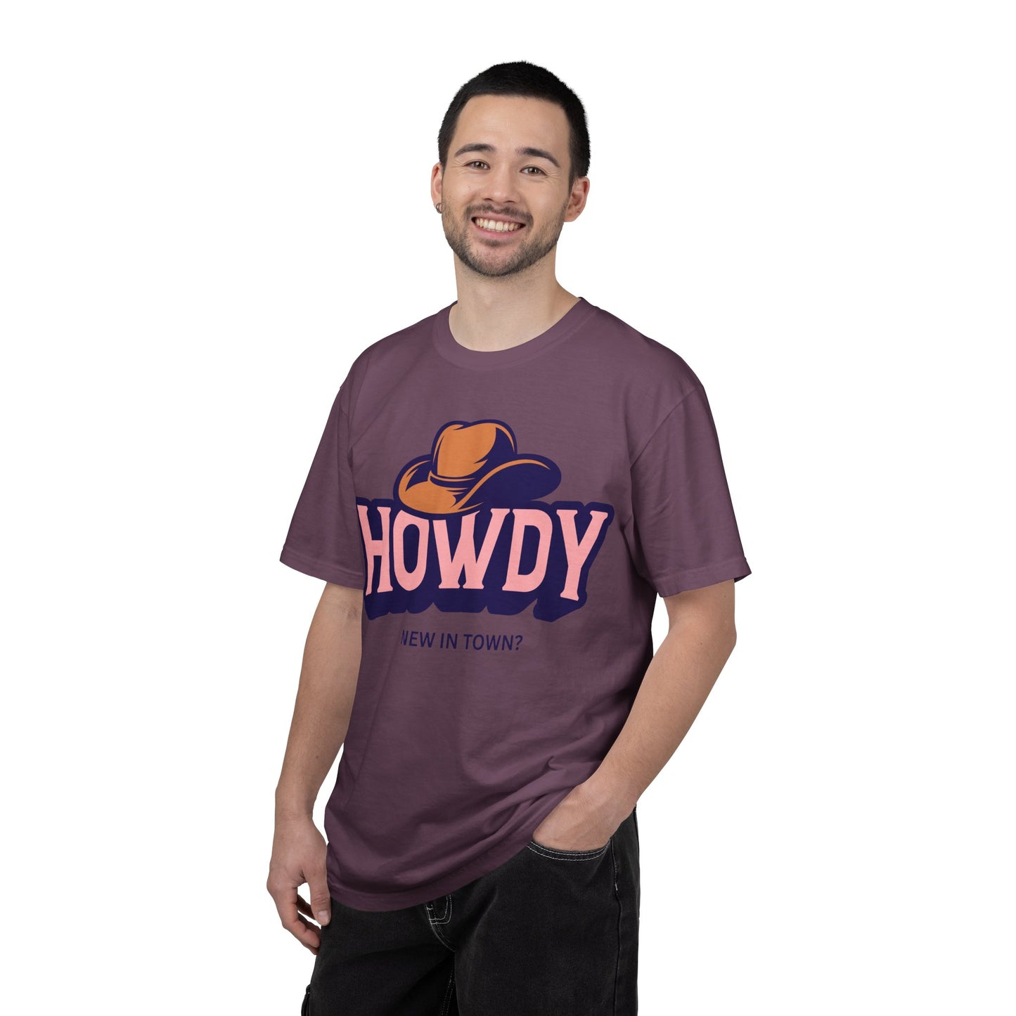 Howdy cowboy tee | T-Shirt, New in Town graphic