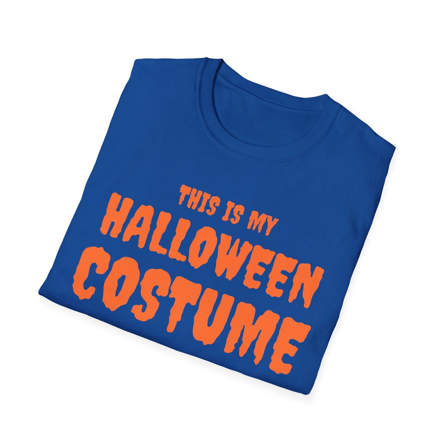 Halloween Costume T-Shirt, Fun Unisex Tee, Spooky Season Apparel, Casual Halloween Wear, Trick or Treat Shirt, Gift for Halloween Lovers