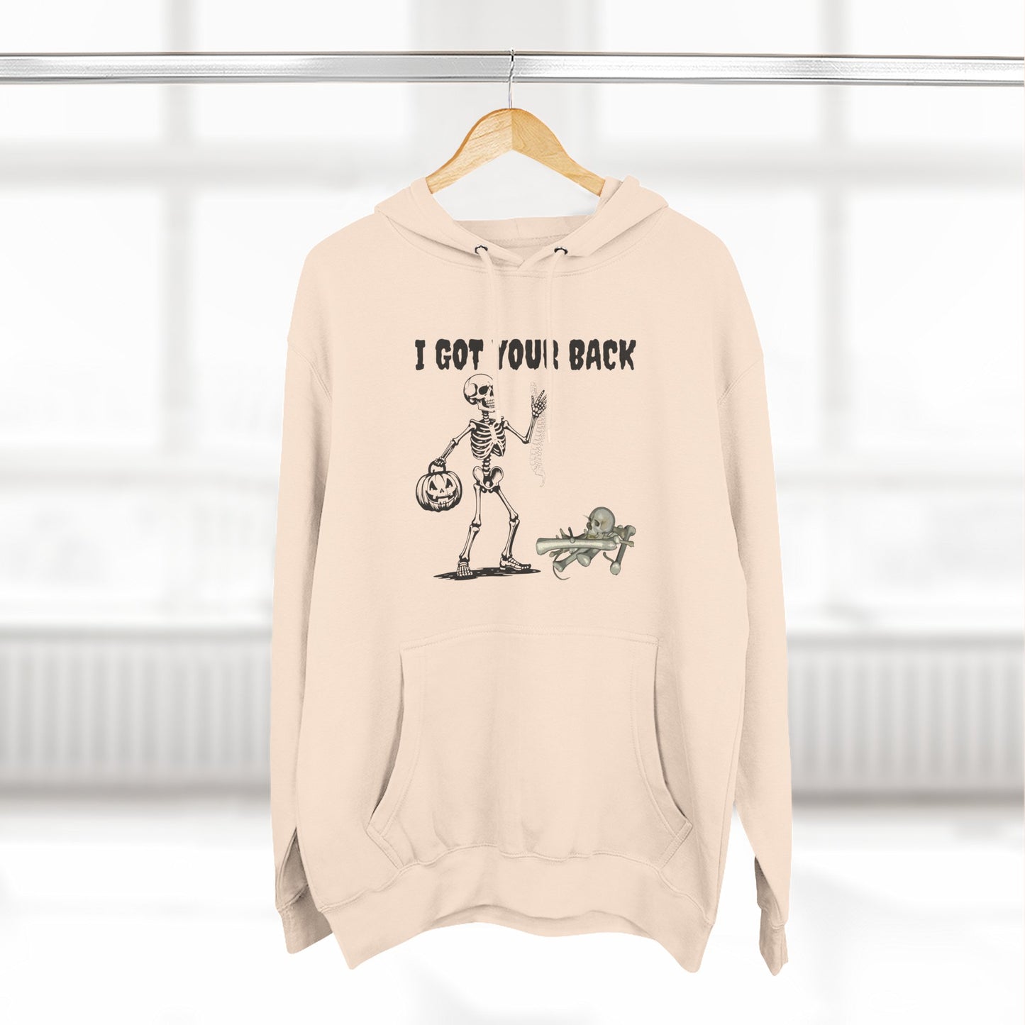 Fun Skeleton Hoodie, Halloween Gift, Cozy Fleece Sweatshirt, Unisex Pullover, Casual Wear, Unique Hoodie for Friends