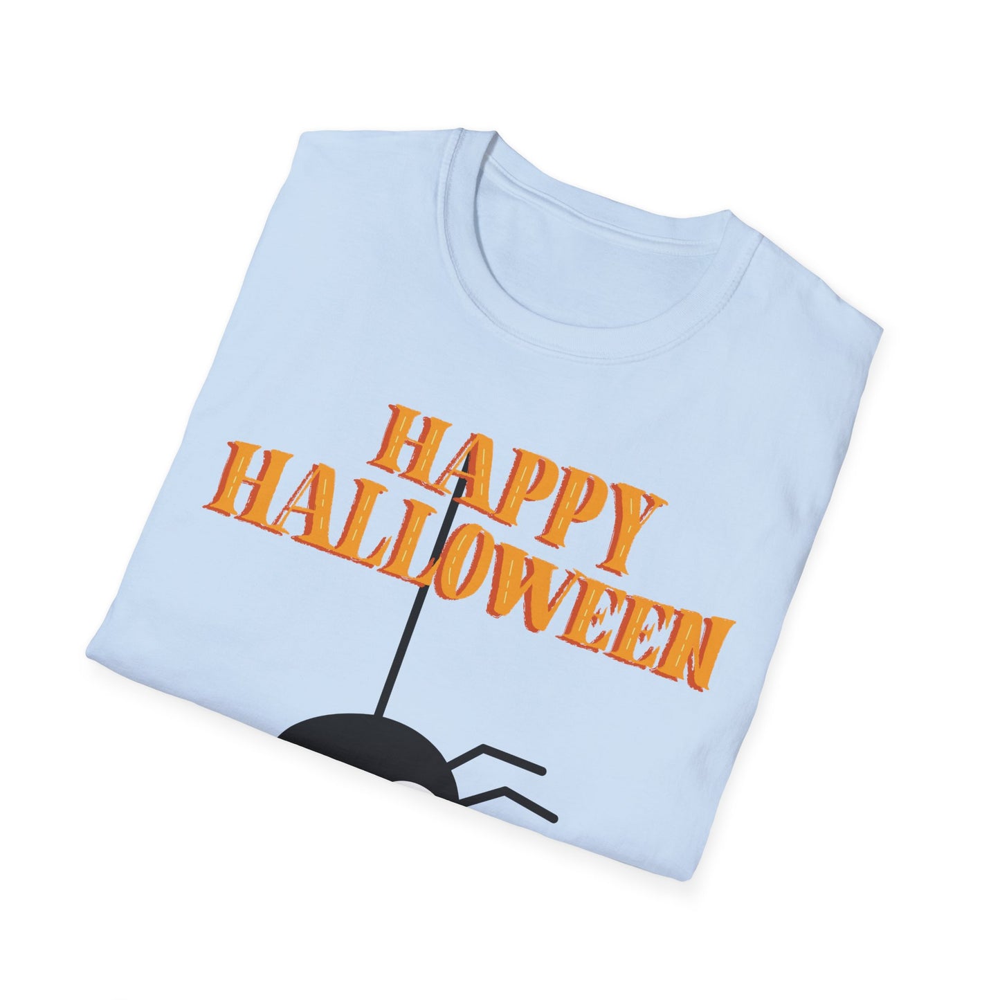 Halloween Spider T-Shirt | Unisex Softstyle Tee | Spooky Halloween Shirt | Fall Apparel | Halloween Costume | Gift for Halloween